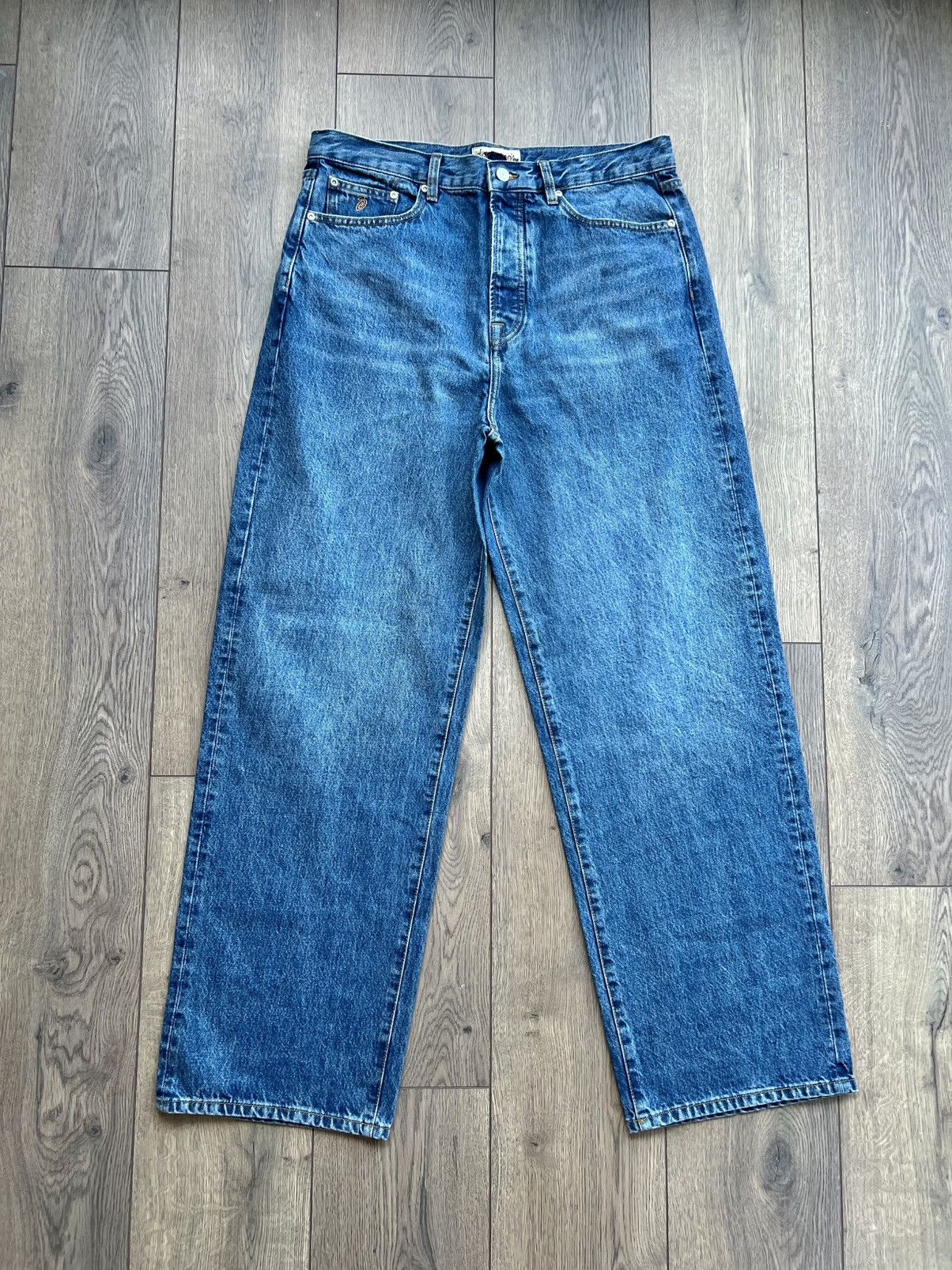 Stussy Stussy Relaxed Denim Jean 34 Blue Size US 34 / EU 50 - 1 Thumbnail