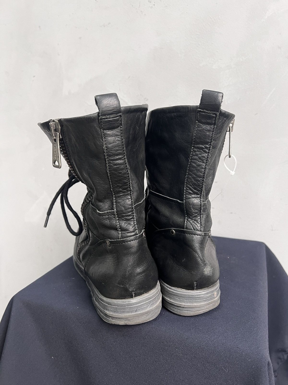 Replay Replay combat black boots avant garde guidi style y2k Size US 8 / EU 41 - 9 Thumbnail