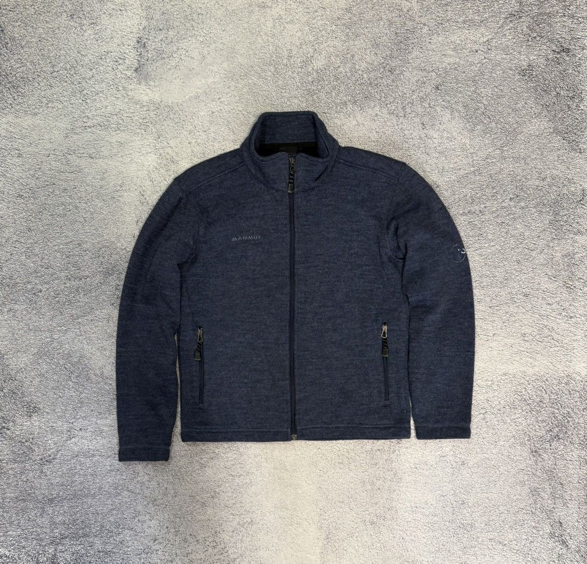 Mammut Vintage Mammut Iceland Wool Fleece Jacket Men S Blue Outdoor Size US S / EU 44-46 / 1 - 2 Thumbnail