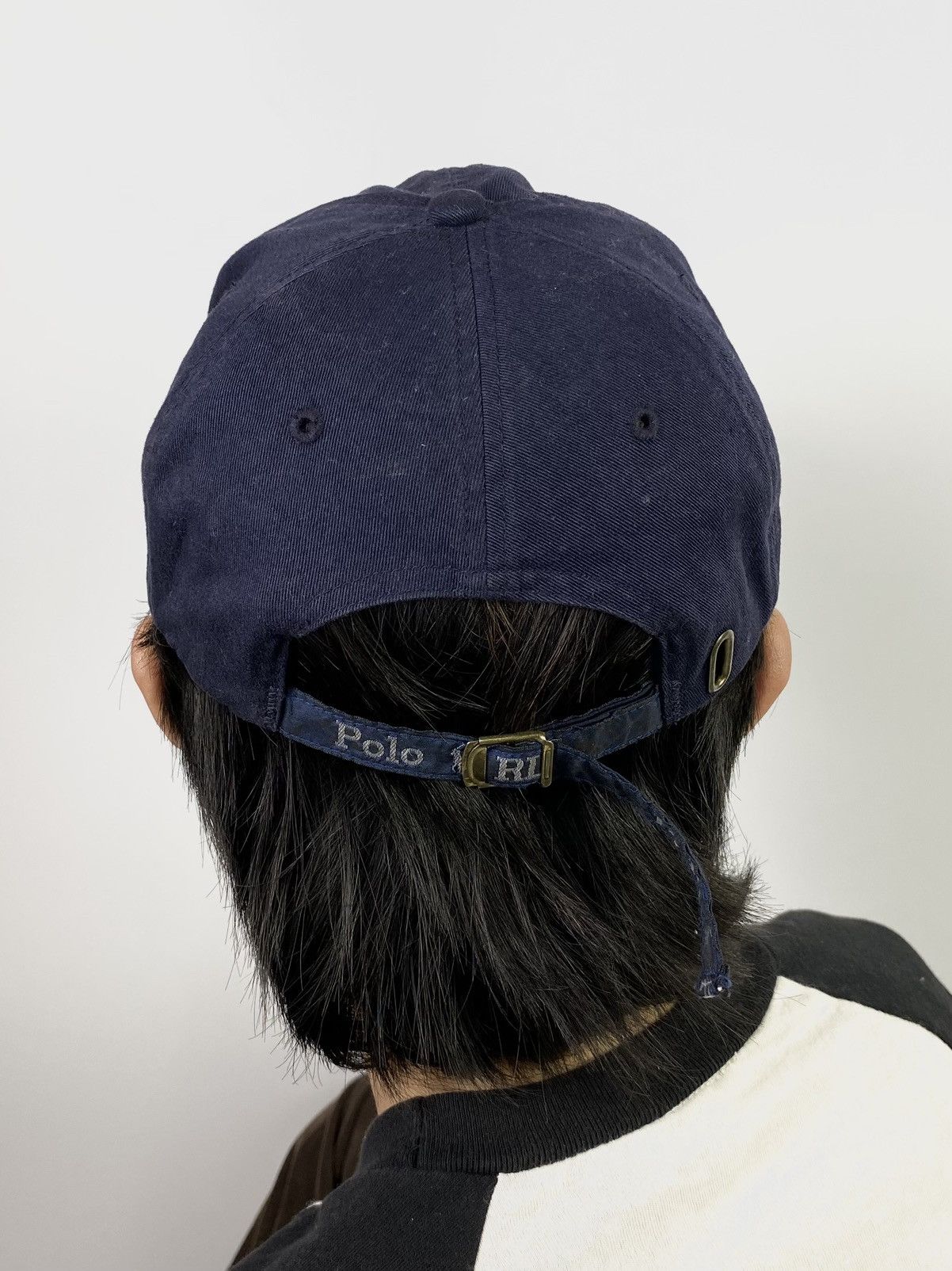 Polo Ralph Lauren × Ralph Lauren × Vintage vintage polo ralph lauren check hat " P " logo Size ONE SIZE - 4 Thumbnail
