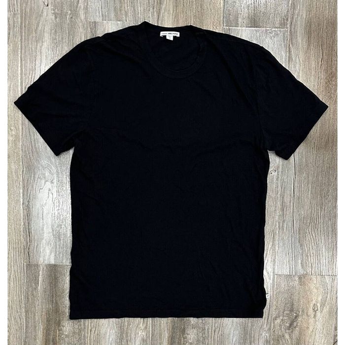 James Perse James Perse Men's Black MLJ3311 Short Sleeve T-Shirt | Grailed