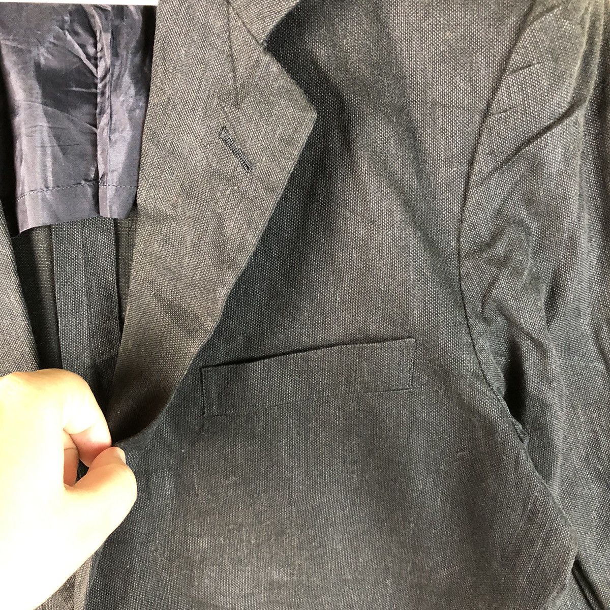 Burberry Burberry london vintage Dark Blue Blazer #7451 Size M / US 6-8 / IT 42-44 - 11 Thumbnail