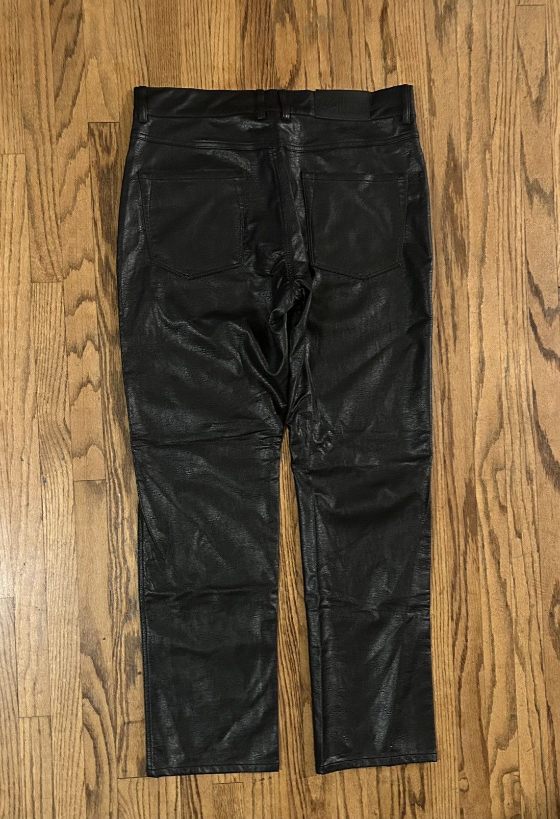 Pleasures PLEASURES “NOW” Faux Leather Pants Size US 34 / EU 50 - 2 Thumbnail
