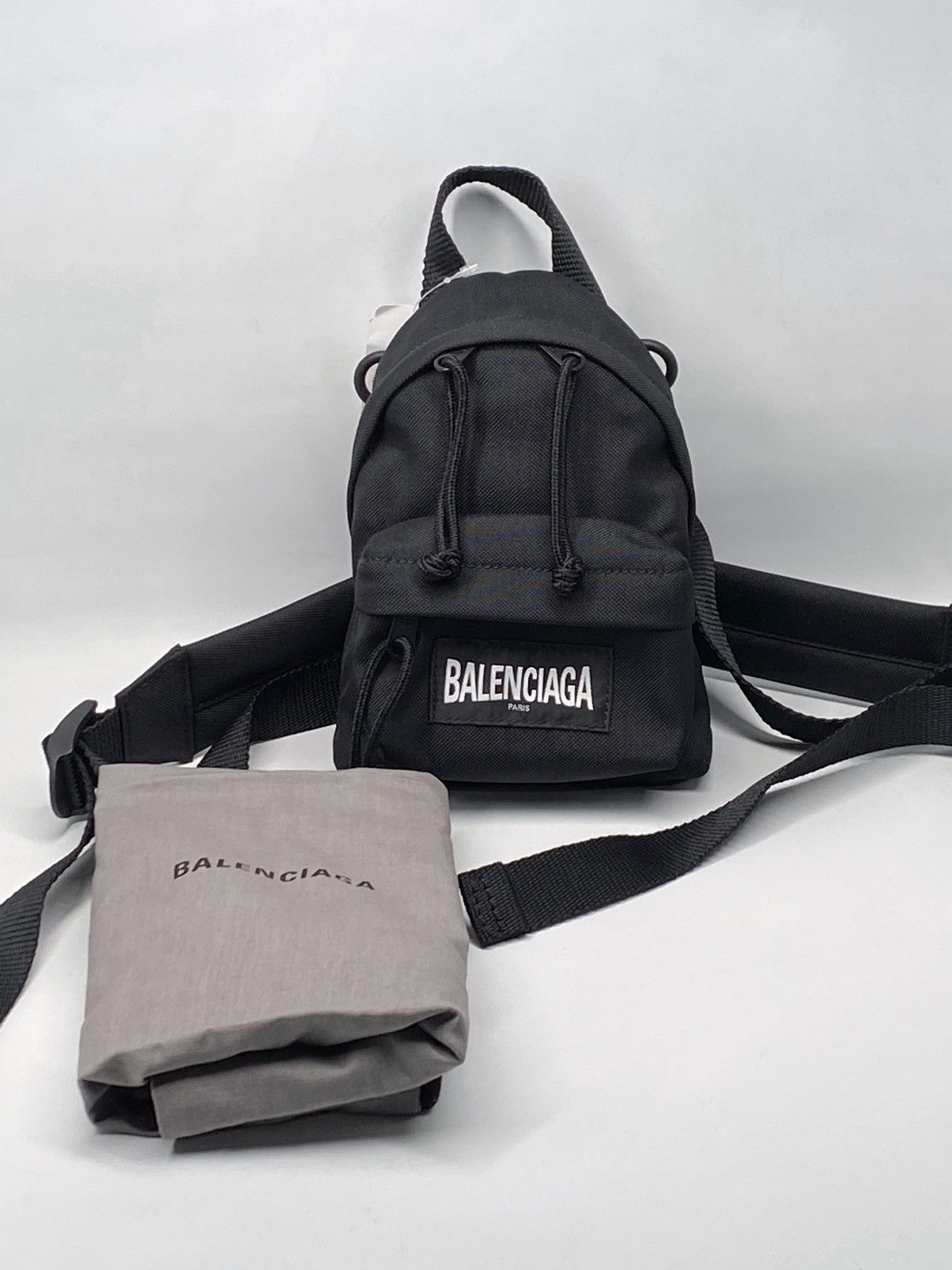 バレンシアガミニサック♡ Balenciaga Explorer Mini Crossbody Backpack | Saks Fifth Avenue