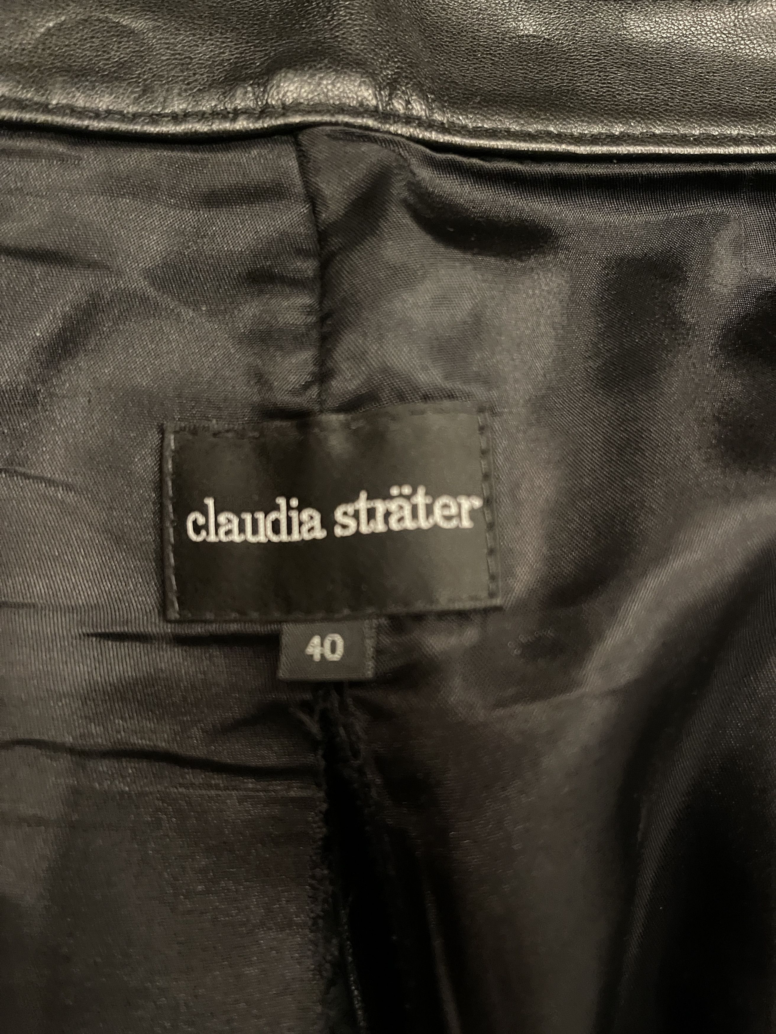 Other Claudia Sträter Leather Leggings Size 27" / US 4 / IT 40 - 3 Thumbnail