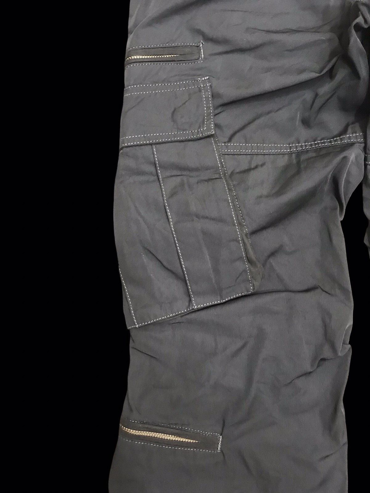 Designer 💥SUPER FLARE 💥THE OLD CIRCUS DESIGNE MULTIPOCKET PANT F293 Size US 31 - 13 Thumbnail