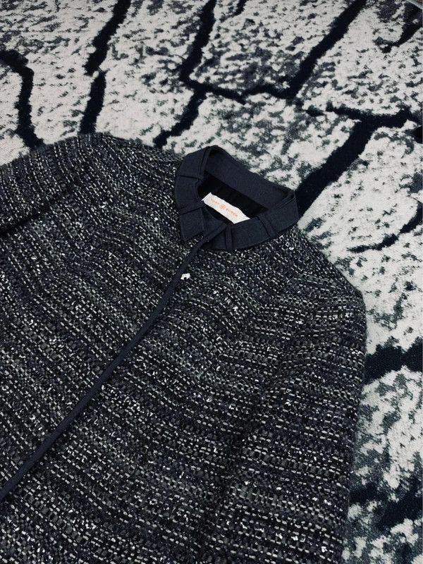Tory Burch Tory Burch Coat Gray 4 M Wool Cotton Size M / US 6-8 / IT 42-44 - 3 Thumbnail