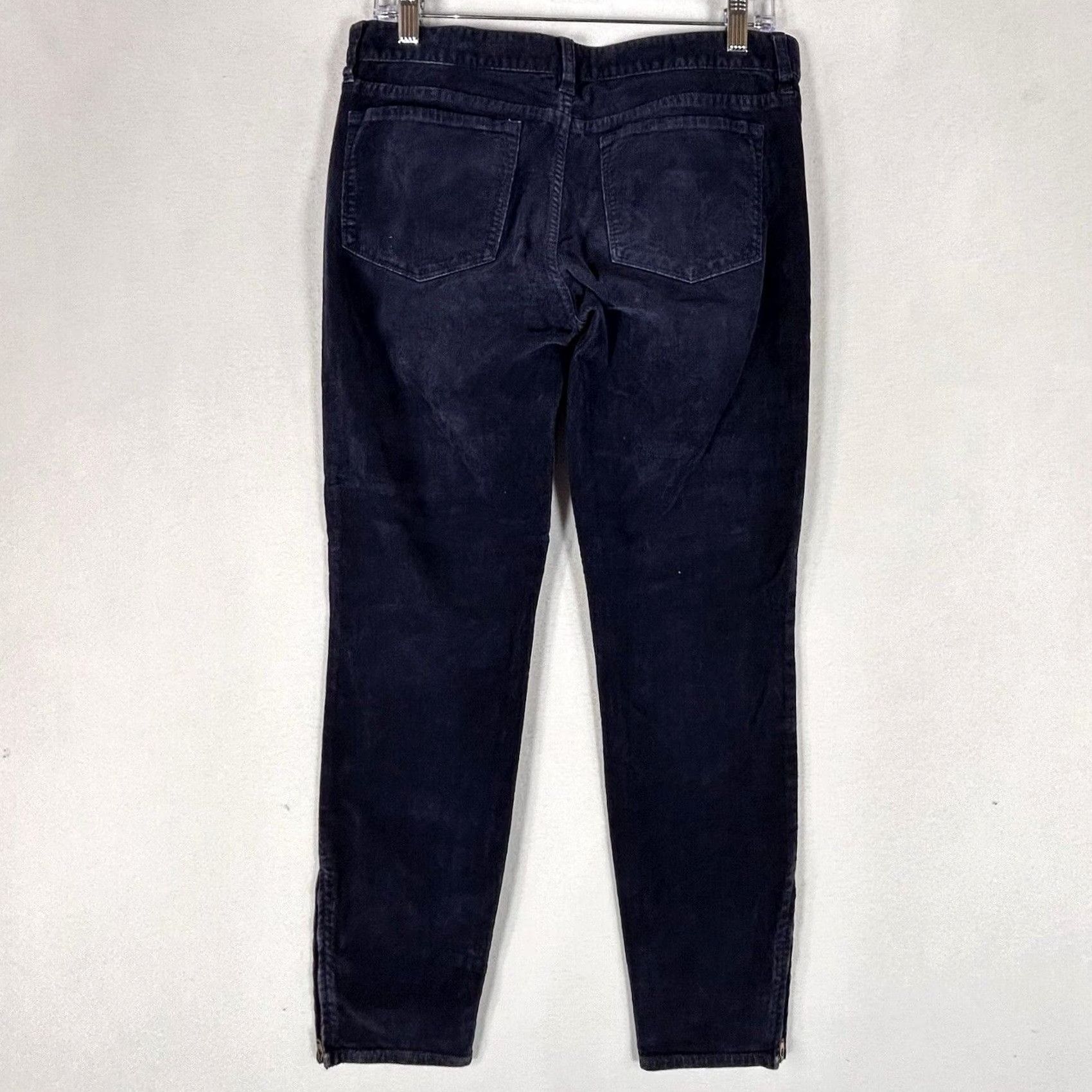 J.Crew J.CREW Corduroy Pants Womens 28 Purple Chino Skinny 28in Inseam Stretch Pockets Casual Regular VINTAGE No Size 28" / US 6 / IT 42 - 7 Thumbnail