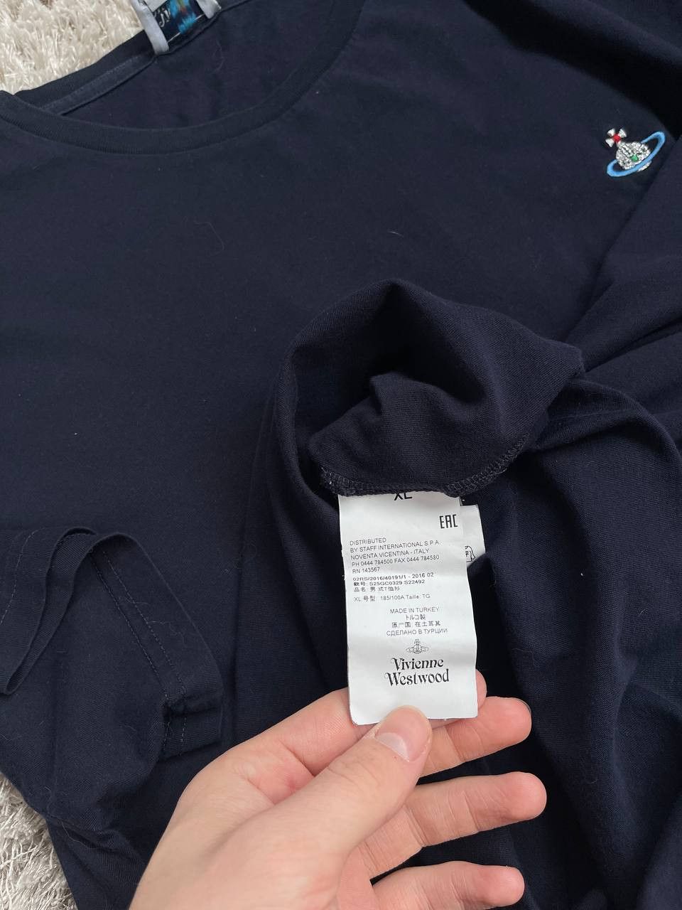 Designer × Vintage × Vivienne Westwood vintage vivienne westwood rare short t-shirt Size US XL / EU 56 / 4 - 8 Thumbnail