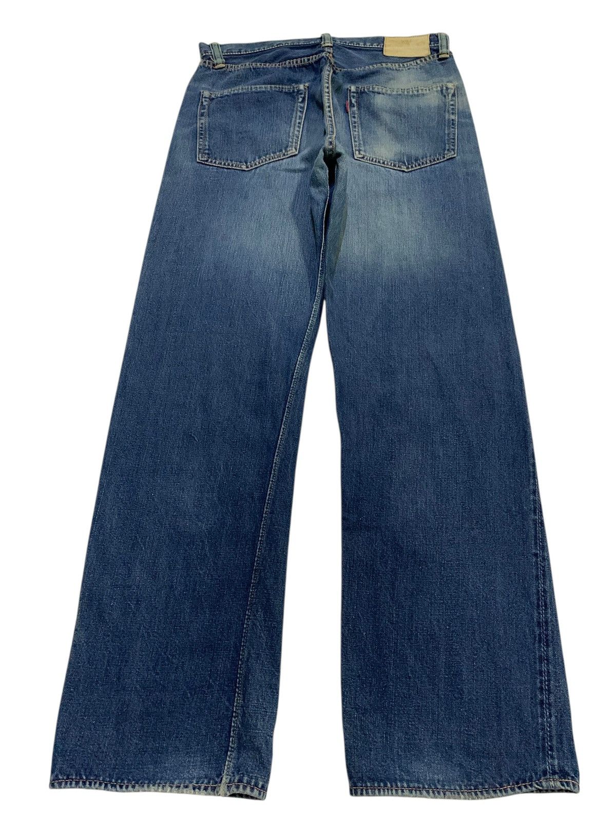 Warehouse VINTAGE WAREHOUSE SELVEDGE BUTTON FLY JAPANESE FADED DENIM Size US 31 - 4 Thumbnail