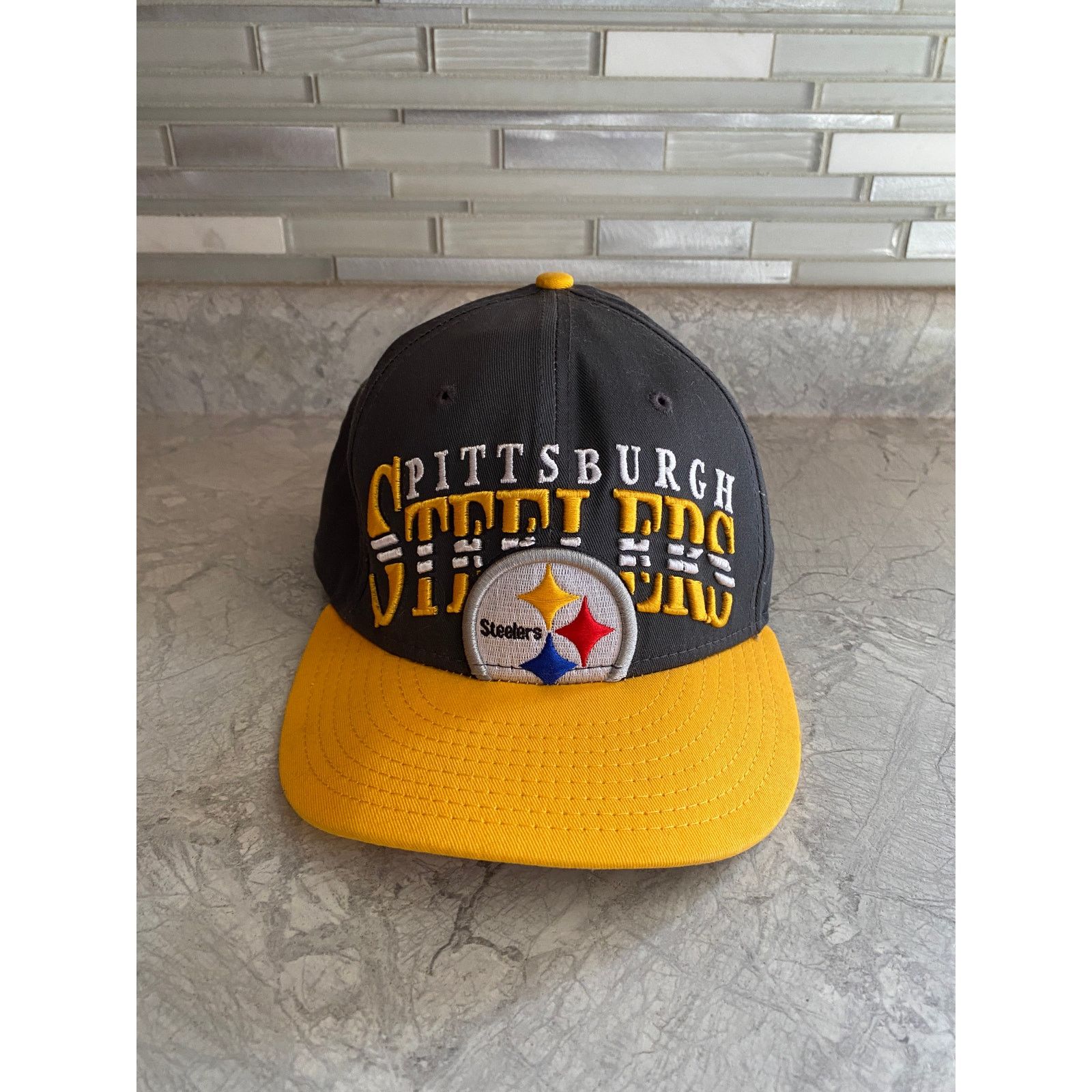 New Era Pittsburgh Steelers New Era Snapback Hat Size ONE SIZE - 2 Thumbnail