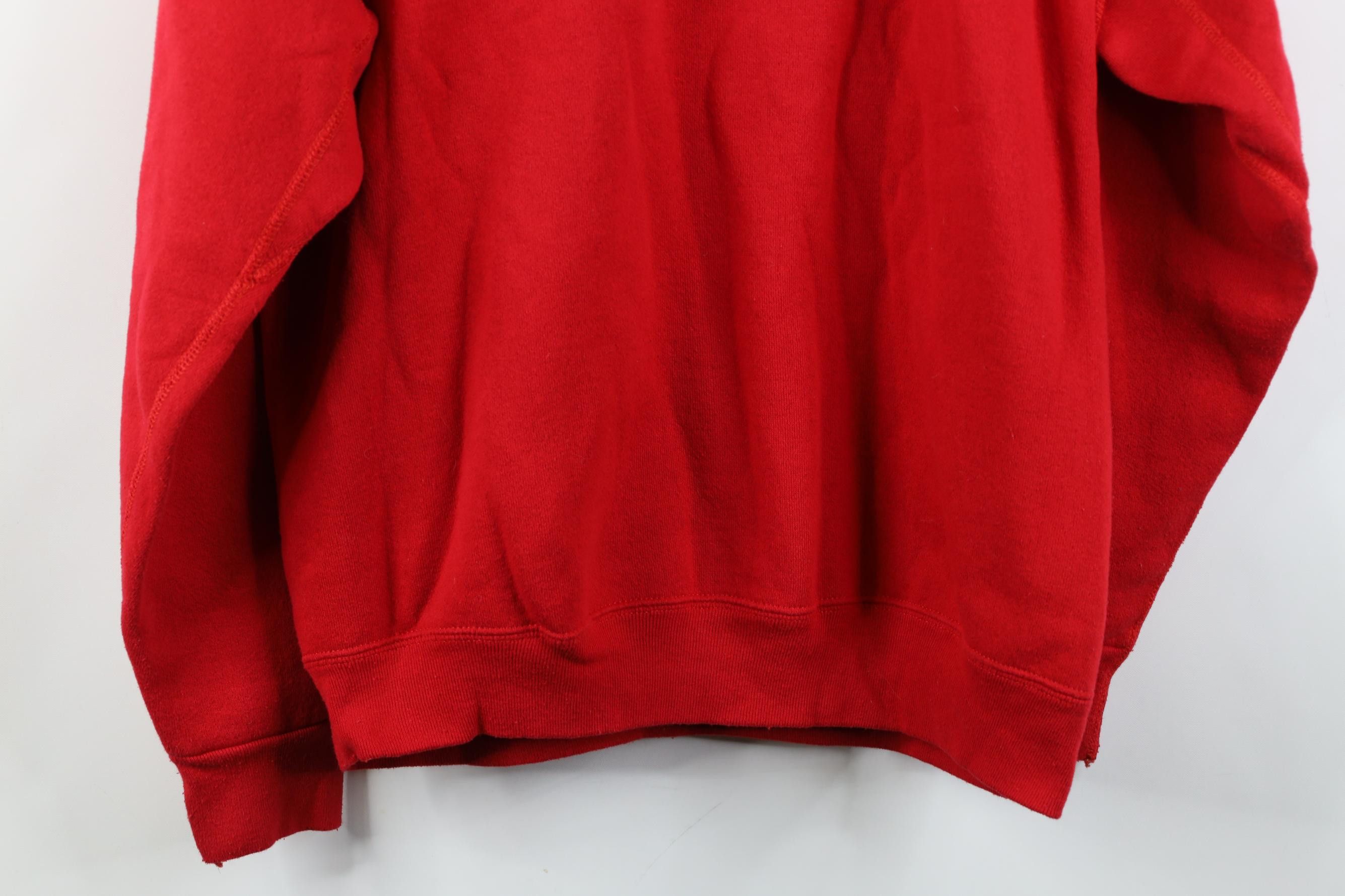 Vintage Vintage 70s 80s Heavyweight Crewneck Sweatshirt Red USA Size US L / EU 52-54 / 3 - 11 Thumbnail