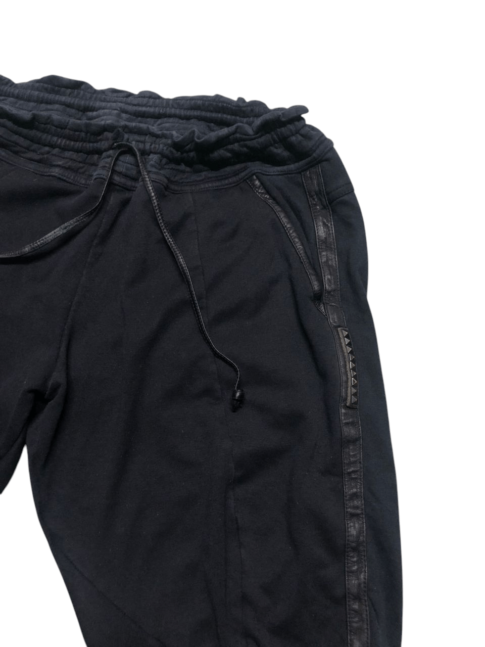 KMRii KMRII 3/4 Joggers Pant Leather Part Rare Design Size US 31 - 4 Thumbnail