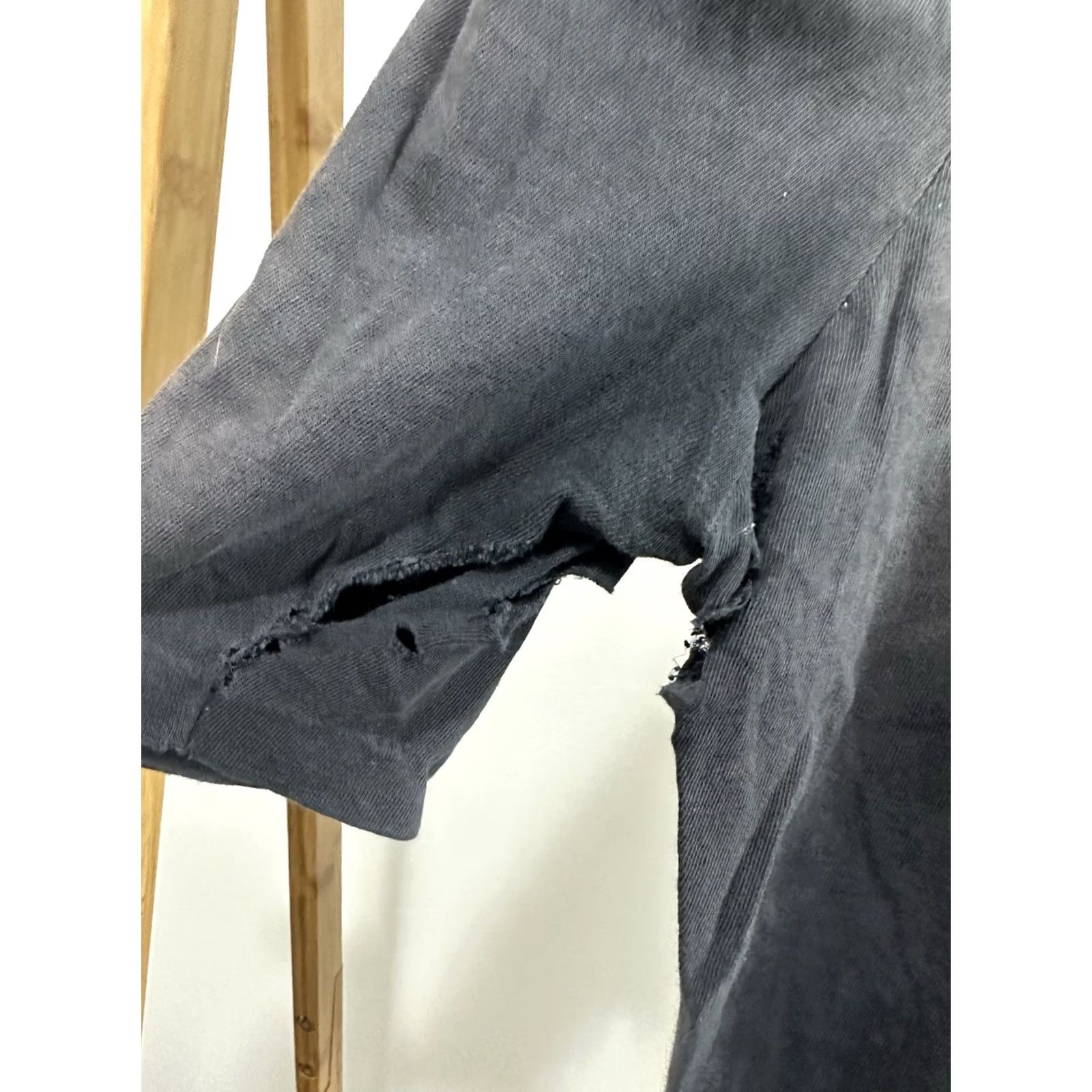 Vintage VTG Gradient Sun Faded Women's Worn WIP Work Cropped Top Shirt Blouse M Size M / US 6-8 / IT 42-44 - 5 Thumbnail