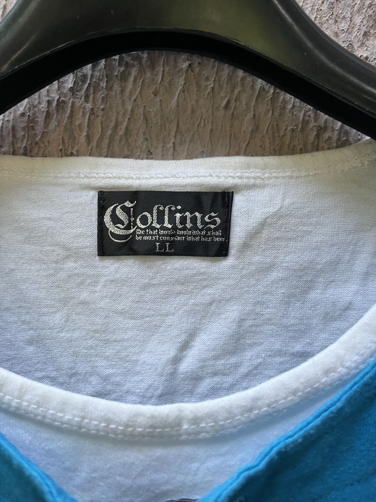 Japanese Brand 1990s Collins Poem lgb style Size US L / EU 52-54 / 3 - 3 Thumbnail