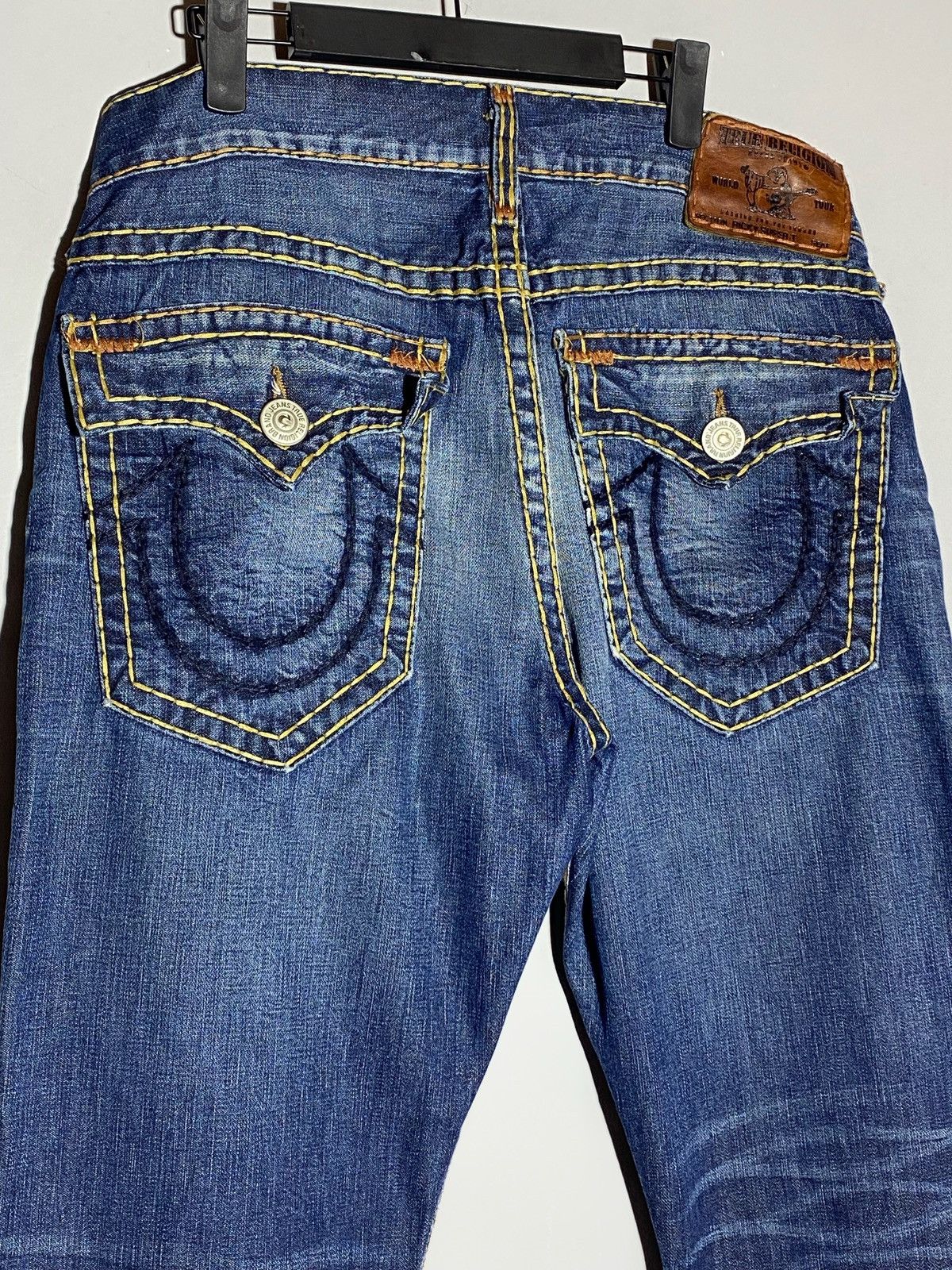 True Religion True Religion Ricky Jeans Made In USA Straight Stitched Y2K Size US 34 / EU 50 - 9 Thumbnail