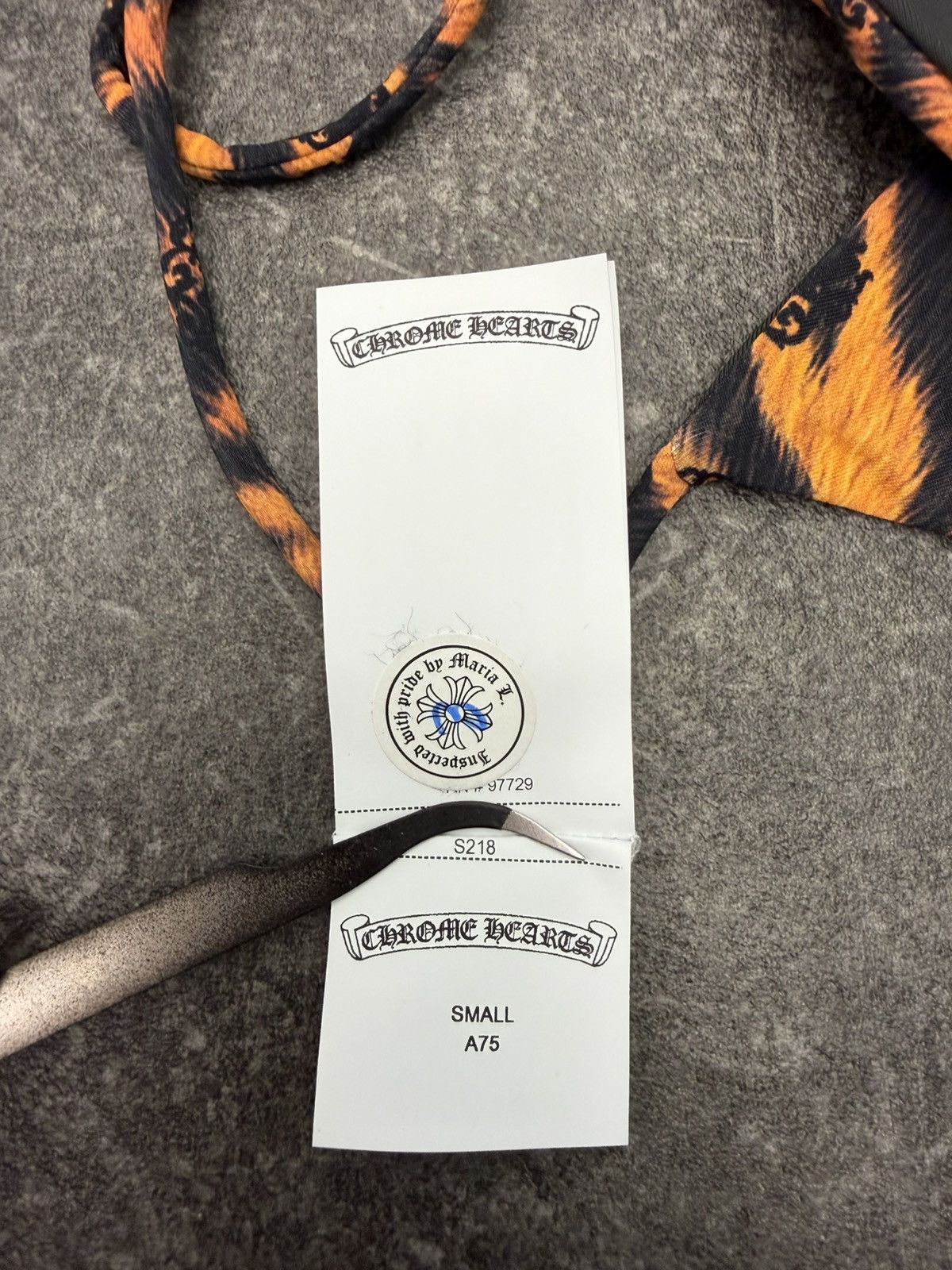 Chrome Hearts Chrome Hearts Orange Tiger Bikini Set | Small Size S / US 4 / IT 40 - 10 Thumbnail