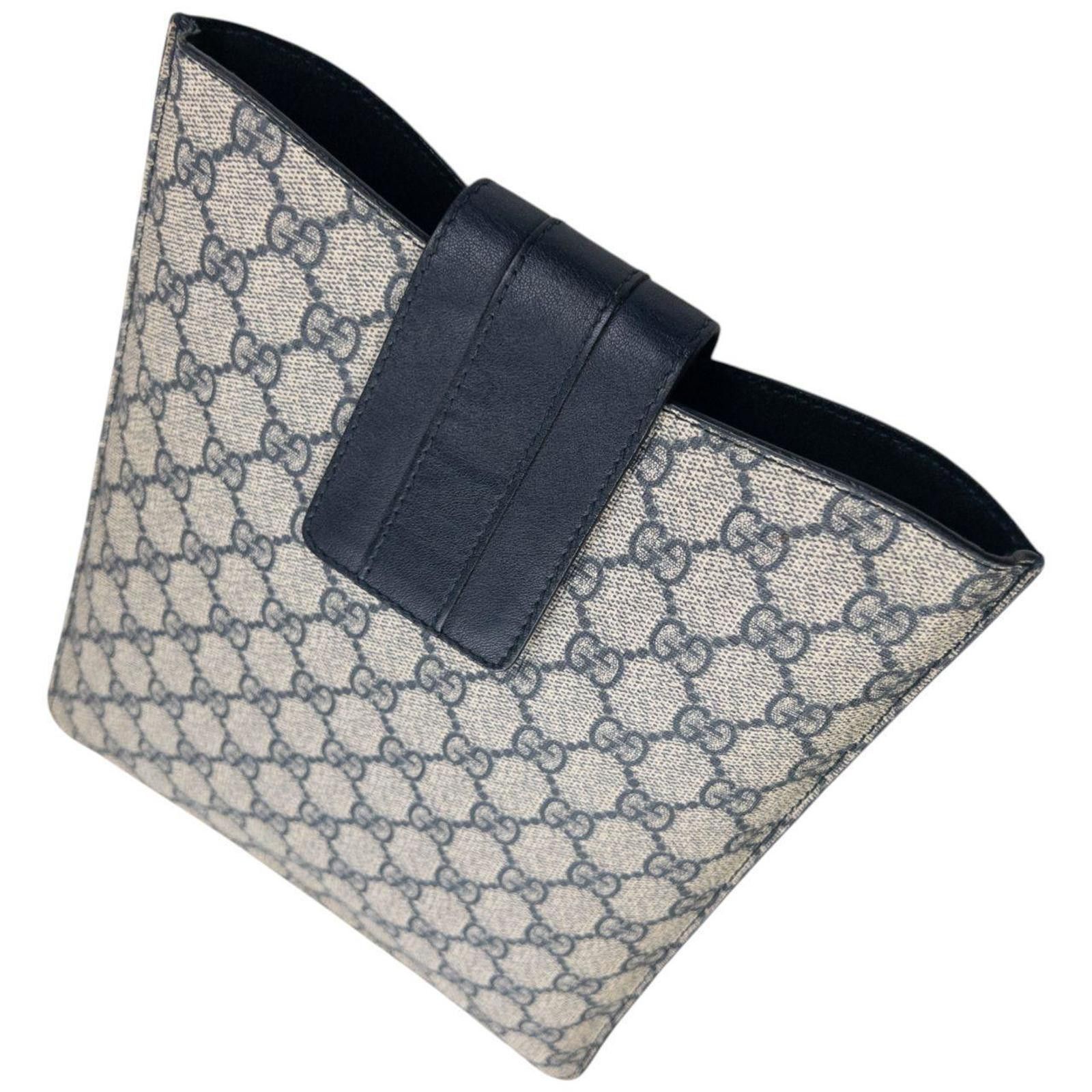 Gucci Vintage Gucci Monogram Leather Tablet Sleeve Case Size ONE SIZE - 5 Thumbnail