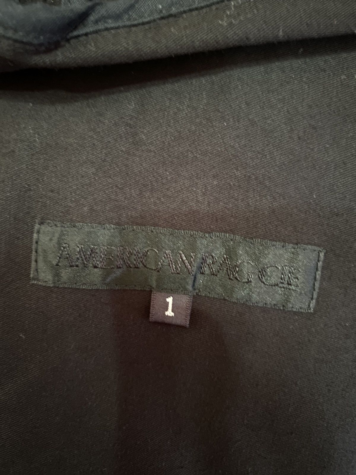 American Rag SEO Title: American Rag Cie Black Cotton Blazer Size US S / EU 44-46 / 1 - 12 Thumbnail