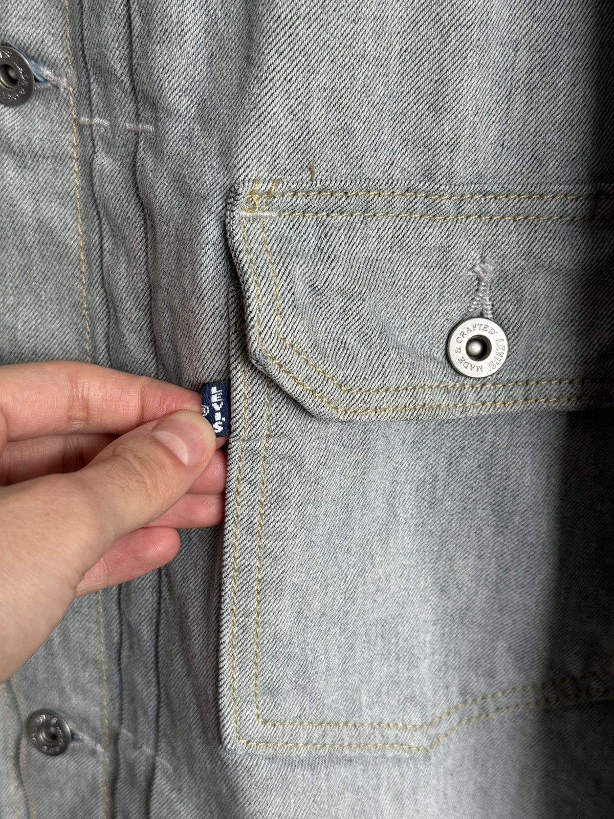 Levi's Vintage Clothing Levis Made and Crafted Selvedge denim jacket Size US M / EU 48-50 / 2 - 4 Thumbnail