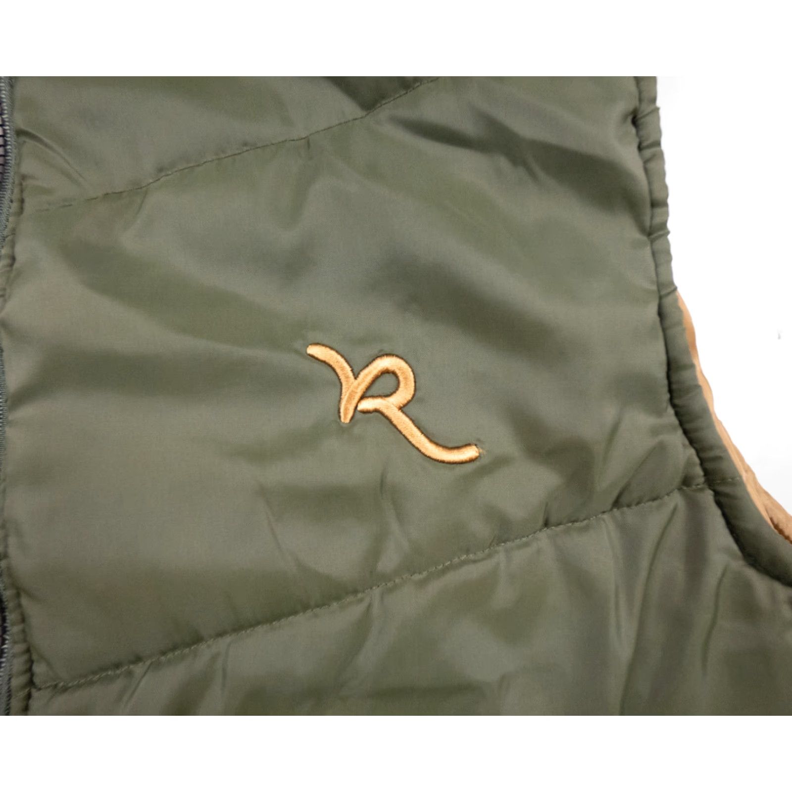 Rocawear Rocawear Adult XLarge Green Puffer Vest Jacket Full Zip Mens Hip Hop Outdoors Way Size US XL / EU 56 / 4 - 3 Thumbnail