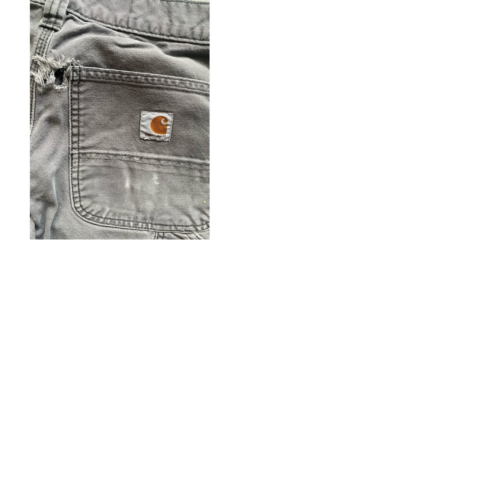 Carhartt Carhartt MENS 31x32 Double Knee Work Pants Relaxed Canvas 103334 029 Mens Pants Carhartt Canvas Work Pants Relaxed 31x32 Men’s Tower? Size US 31 - 10 Thumbnail
