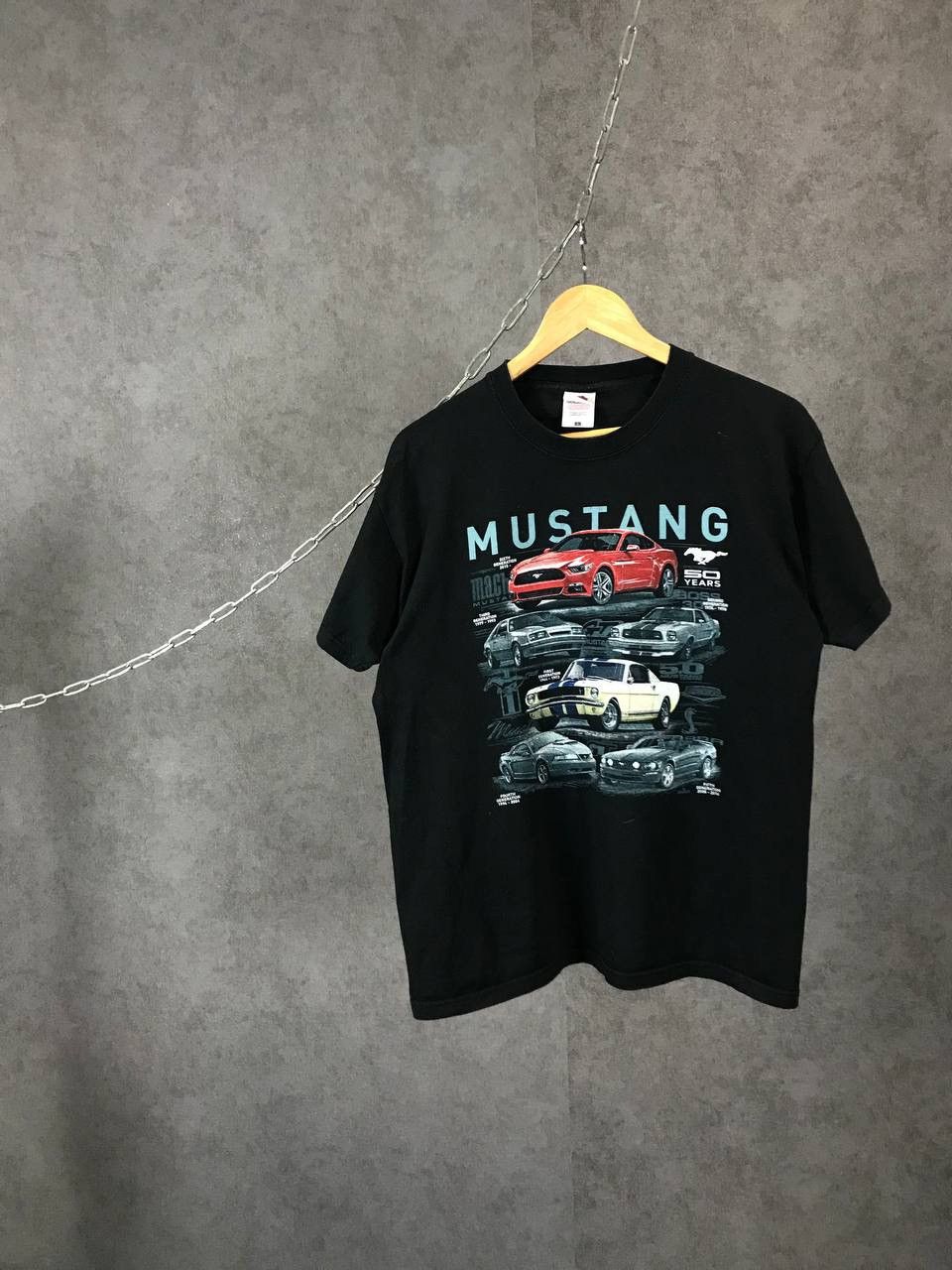 Ford × Vintage Ford Mustang vintage racing other tee Size US L / EU 52-54 / 3 - 1 Thumbnail