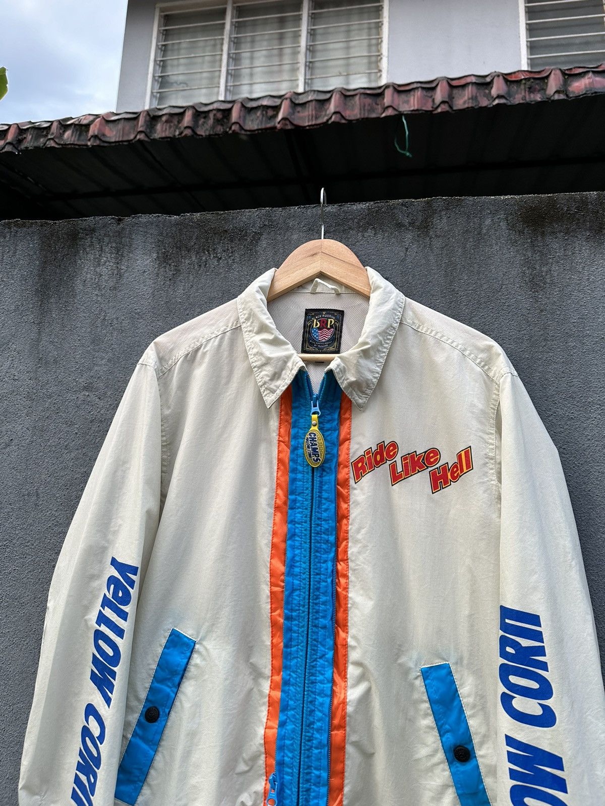 YELLOW CORN 👹Yellow Corn RIDE LIKE HELL Detroit Style Jacket Size US L / EU 52-54 / 3 - 6 Thumbnail