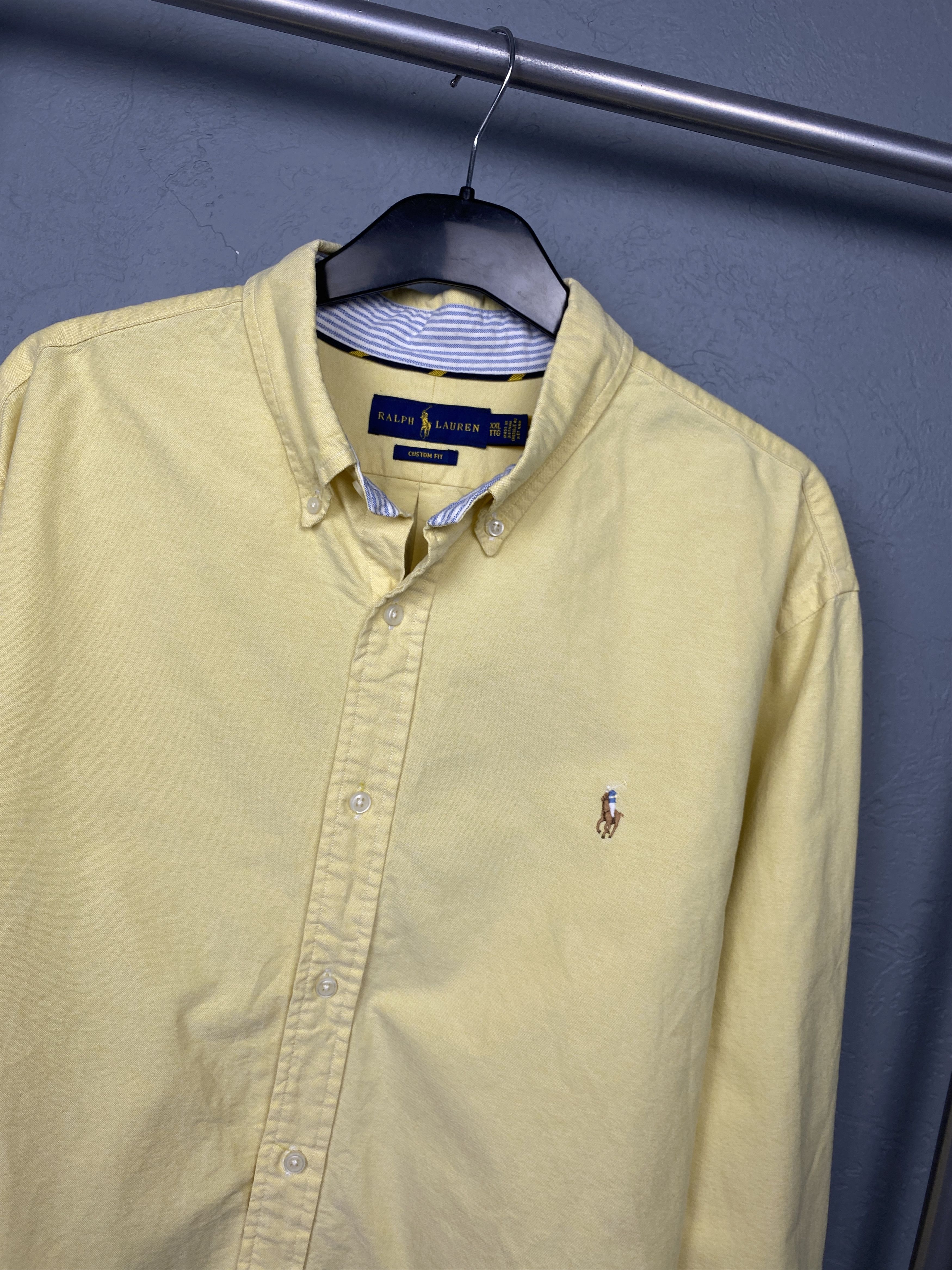 Polo Ralph Lauren Polo Ralph Lauren Vintage Mens Long Sleeve Shirt Size US XXL / EU 58 / 5 - 2 Thumbnail