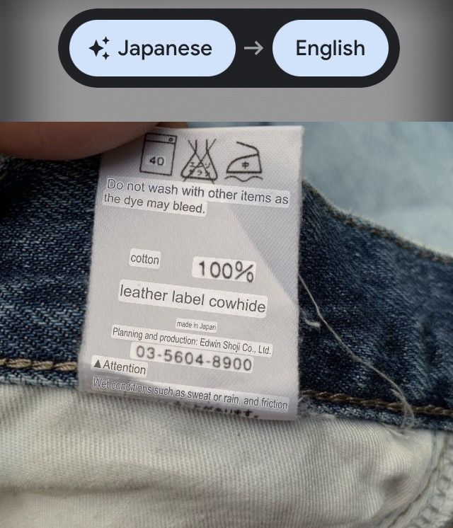 Edwin Vintage Edwin 402 Japan Distressed Denim Jeans W29 Size US 29 - 18 Thumbnail