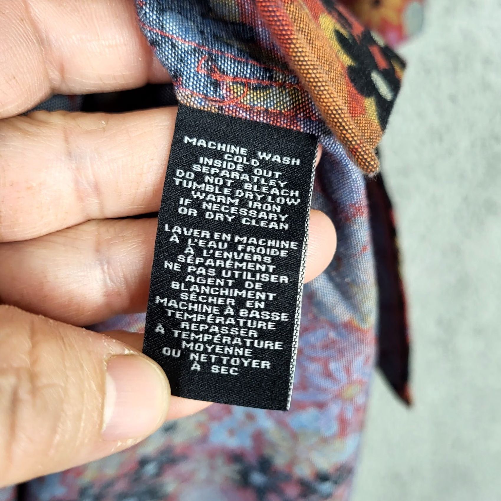 Marc by Marc Jacobs MARC BY MARC JACOBS Shirt Womens XXS Cherry popsicle Floral Multicolor 100% Cotton Shrunked Fit NEW Size XXS / US 00 / IT 34 - 7 Thumbnail