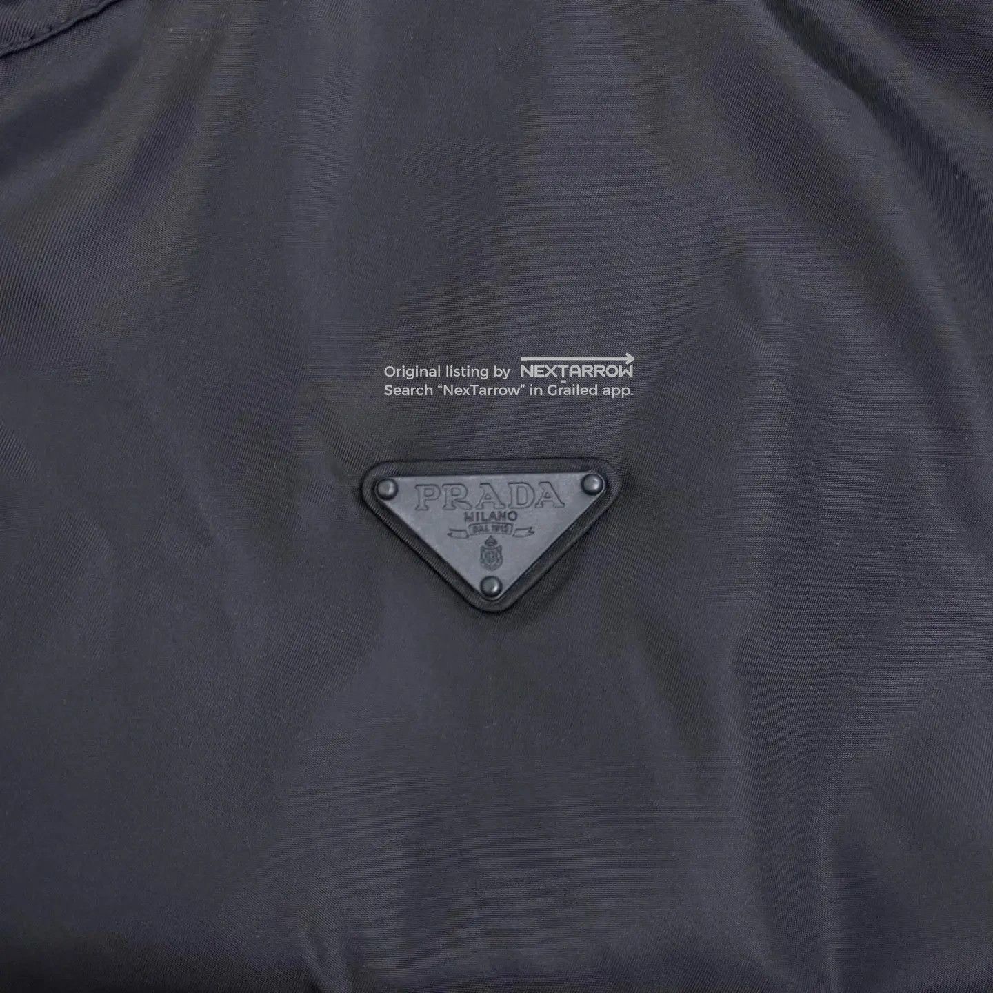 Prada Prada SS26 Black Tech Nylon Hooded Jacket M Size US M / EU 48-50 / 2 - 5 Thumbnail