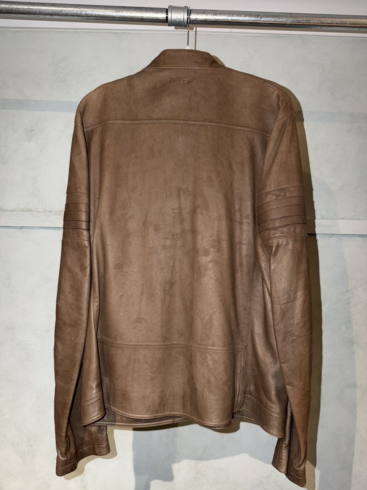 Gucci Gucci calf leather skin jacket Size US L / EU 52-54 / 3 - 3 Thumbnail