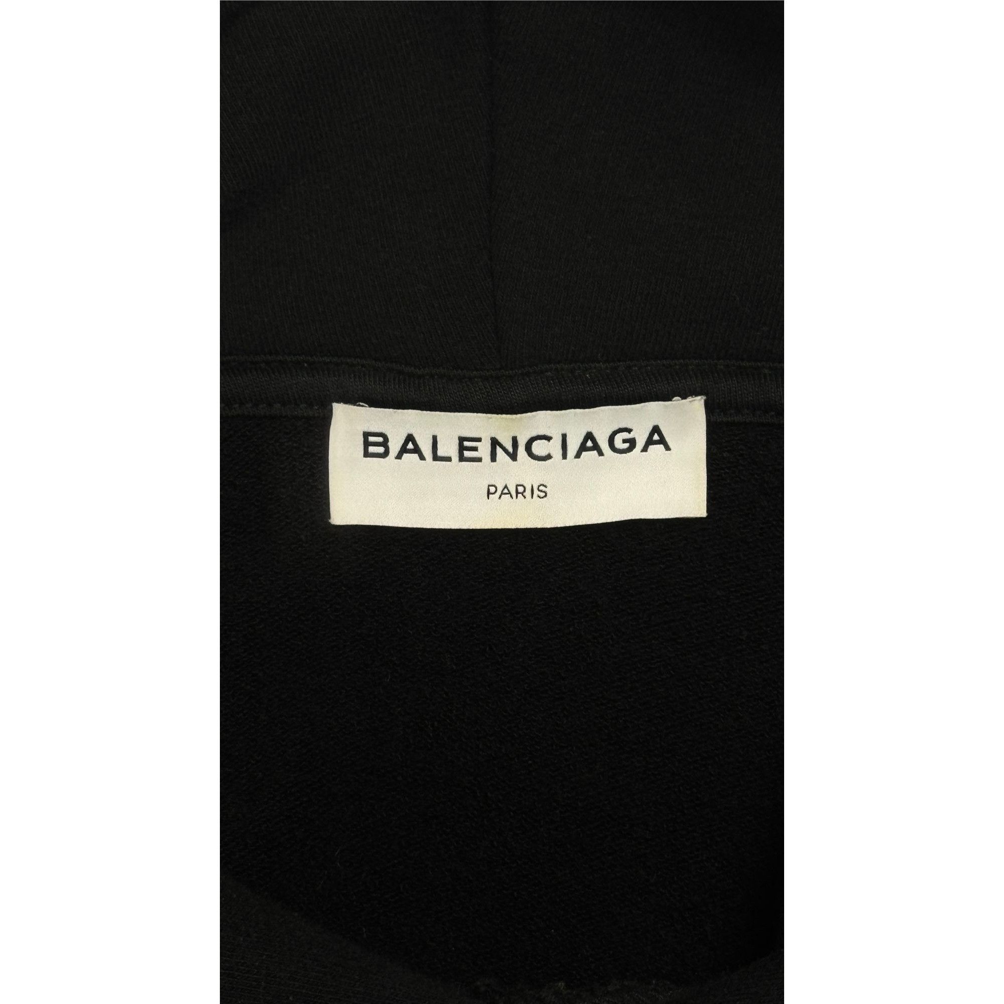 Balenciaga ♚ Balenciaga 'Femme Fatale' Hoodie ♚ Size XS / US 0-2 / IT 36-38 - 4 Thumbnail