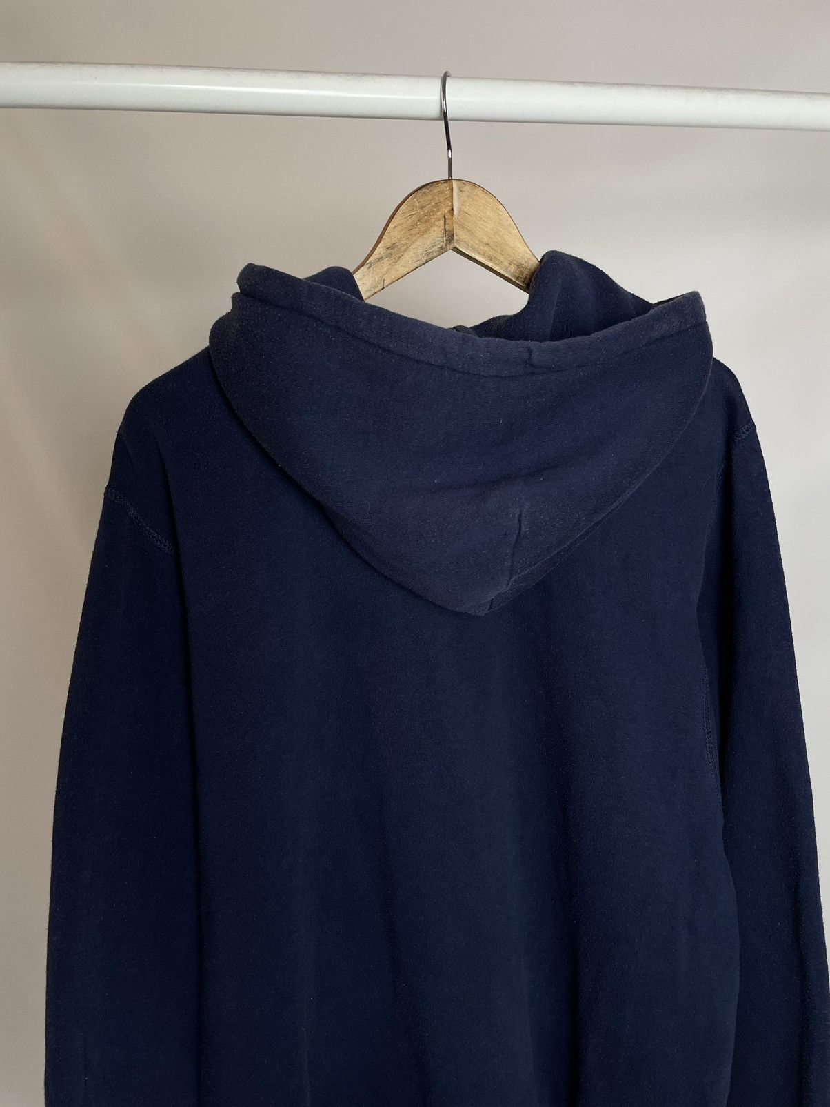 Nike Nike 🌚 Vintage full zip blue small logo hoodie sweatshirt Size US XL / EU 56 / 4 - 9 Thumbnail