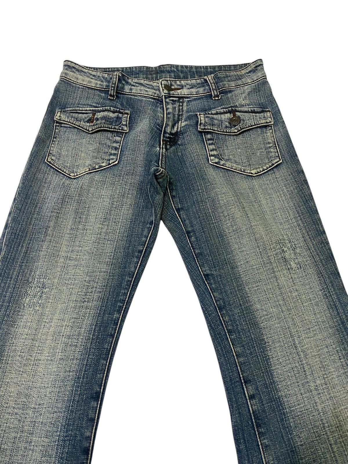 Weather Report Japanese brand X Weather report flare jeans Size US 30 / EU 46 - 3 Thumbnail