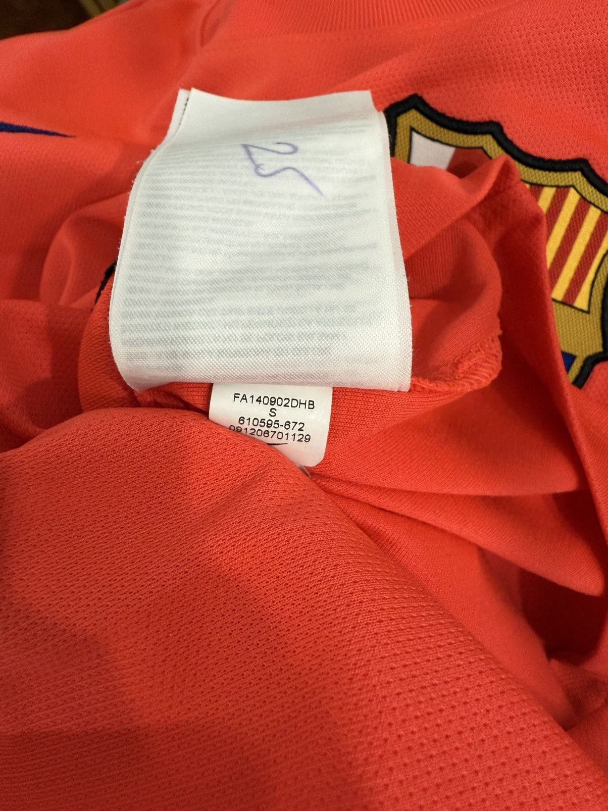 Nike FC Barcelona 2014/2015 away kit with Messi nameset Size US S / EU 44-46 / 1 - 3 Thumbnail