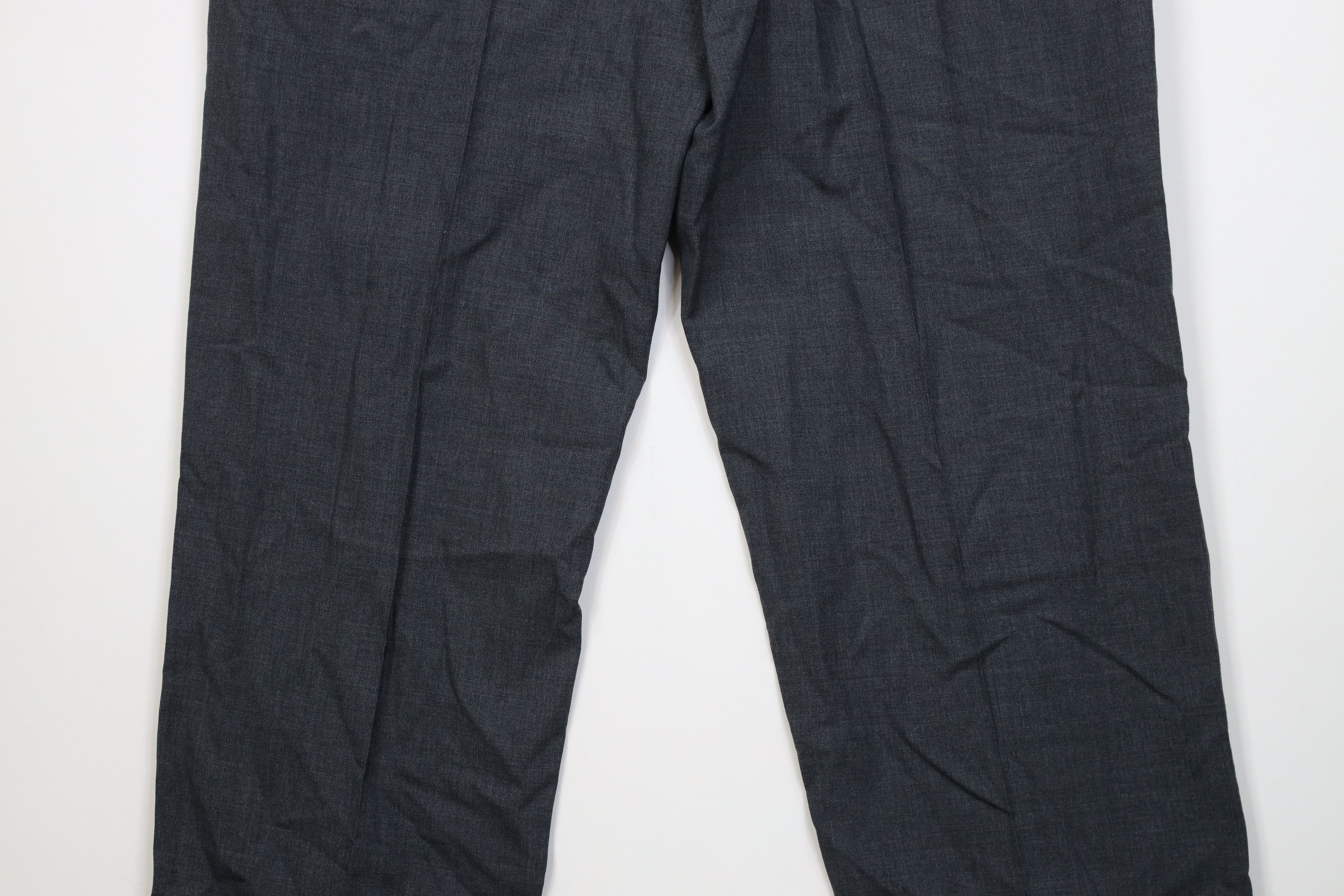 Lands' End Vintage 90s Lands End Wide Leg Chino Pants Heather Gray USA Size US 36 / EU 52 - 10 Thumbnail