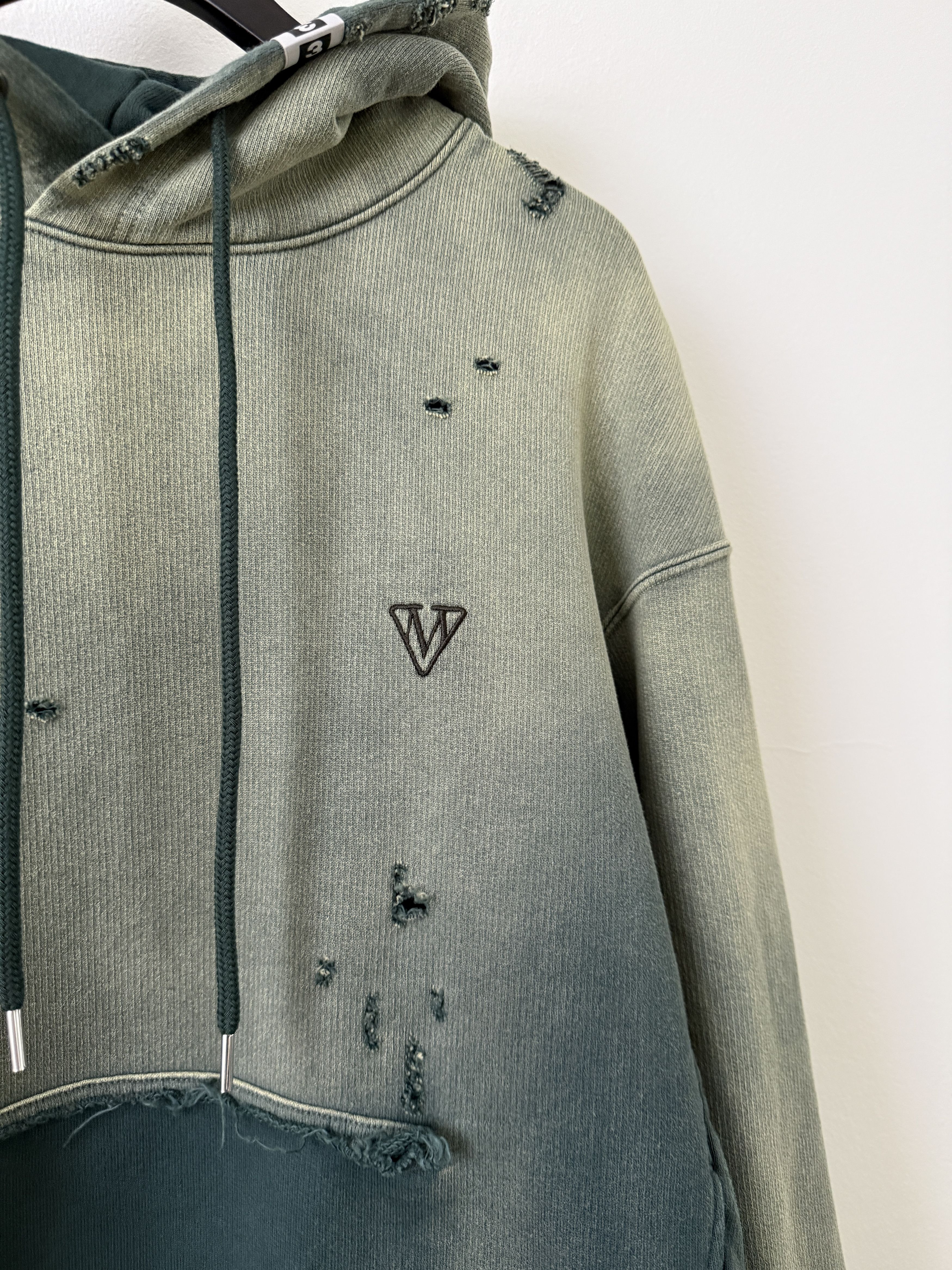 Maison MIHARA YASUHIRO Sun Faded Distressed Pullover Hoodie Size US S / EU 44-46 / 1 - 9 Thumbnail
