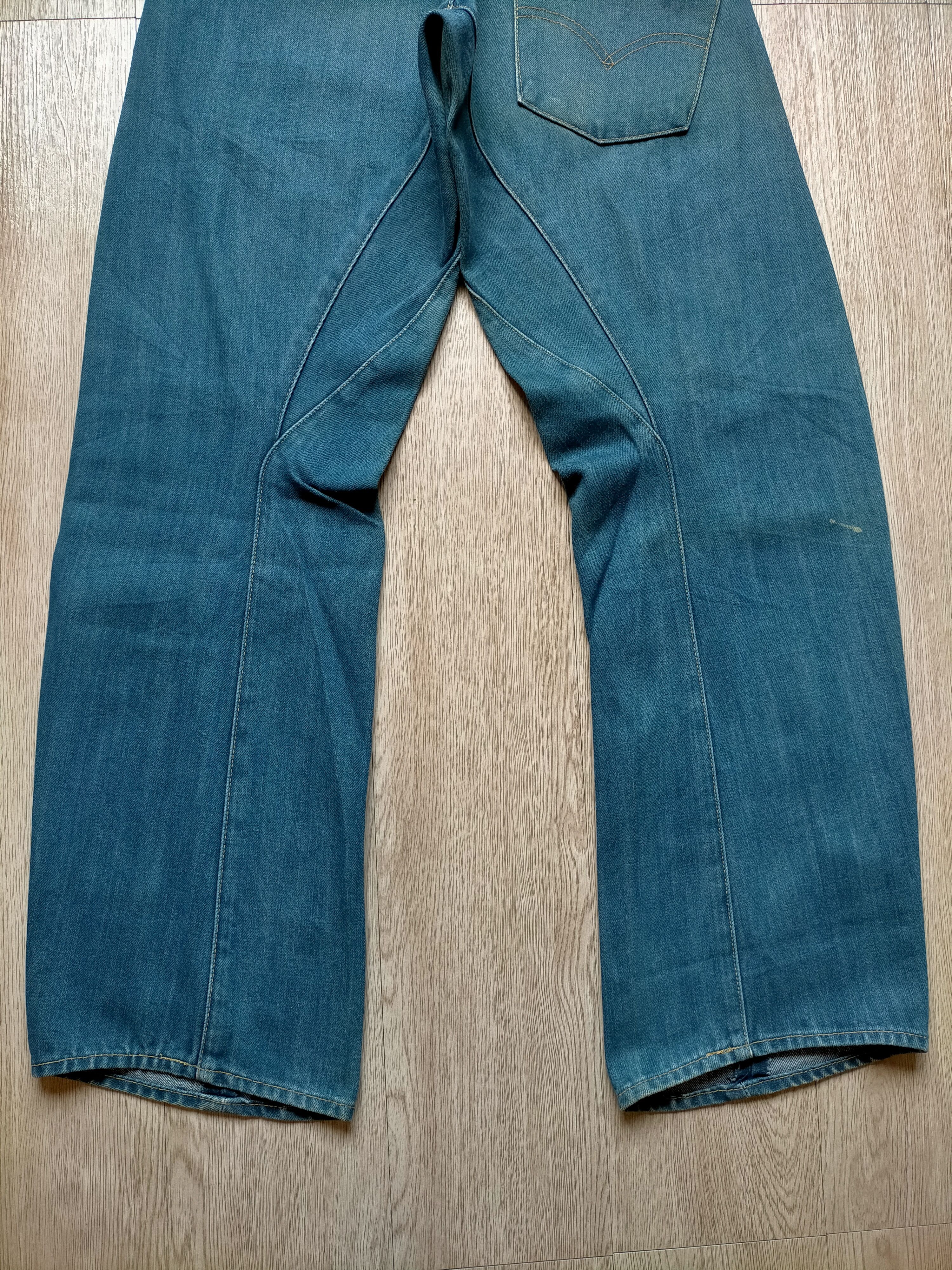 Levi's Vintage 90s Levis Engineering Loose Single Pocket Jeans Size US 29 - 6 Thumbnail