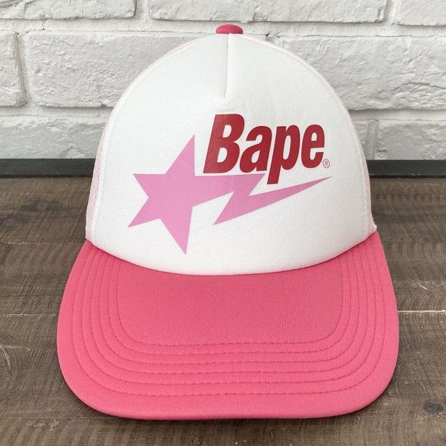 Bape × Stussy Bape x Stussy Trucker Hat | Grailed