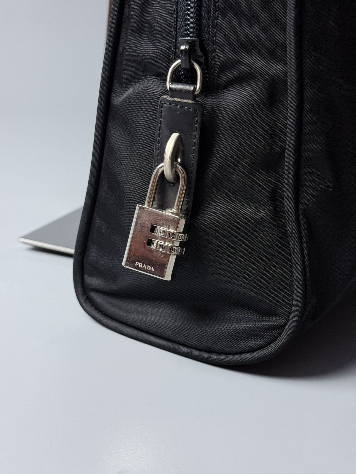 Prada Vintage Prada Bowling Bag Size ONE SIZE - 7 Thumbnail