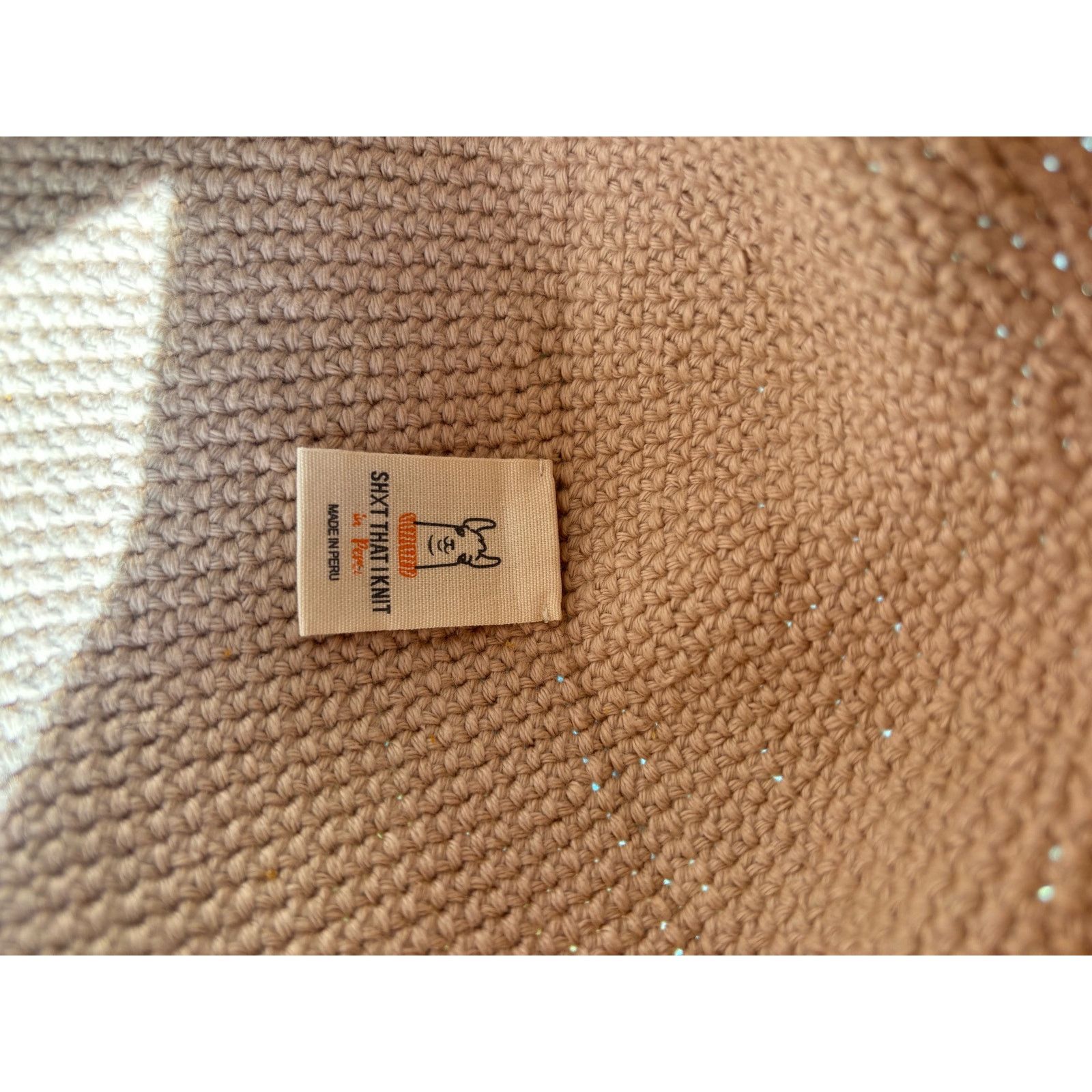 & Other Stories Shxt That Knit Beige Bucket Hat Size ONE SIZE - 4 Thumbnail