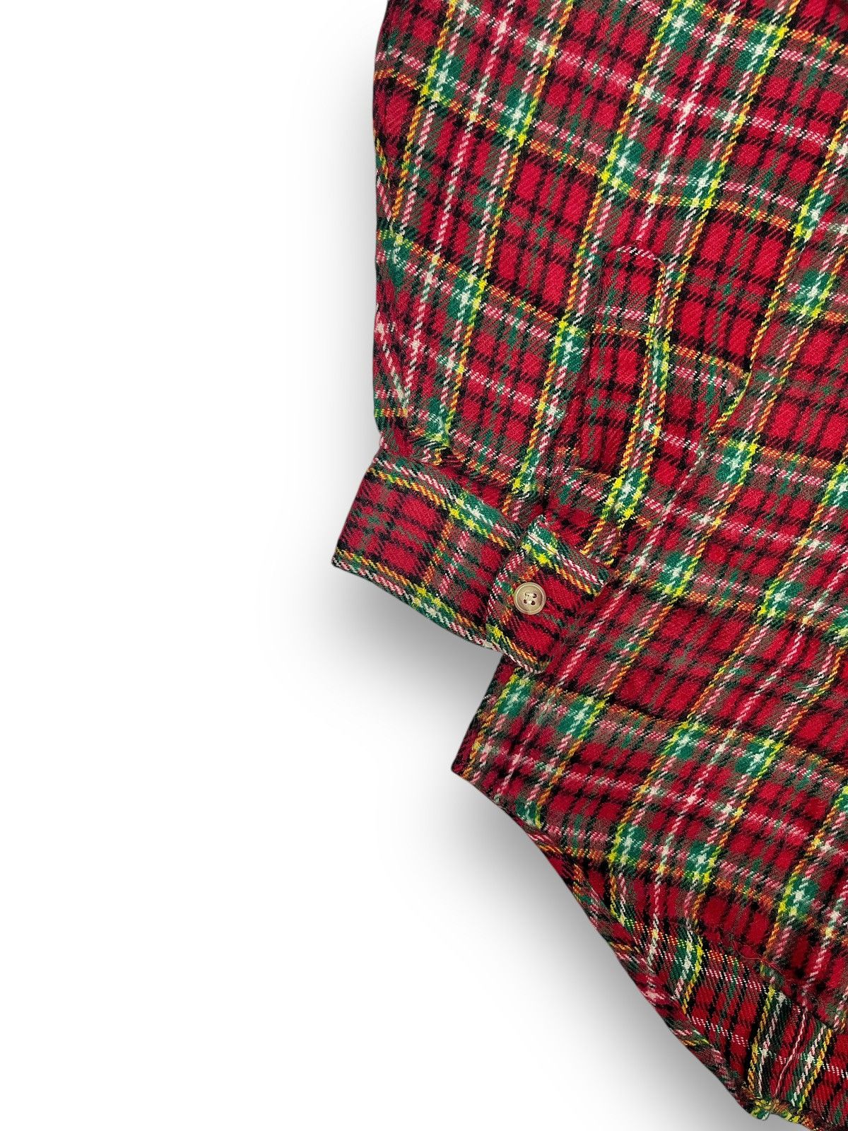 Vintage Neyries Double Pocket Vintage Outer Plaid Flannel Size US L / EU 52-54 / 3 - 4 Thumbnail