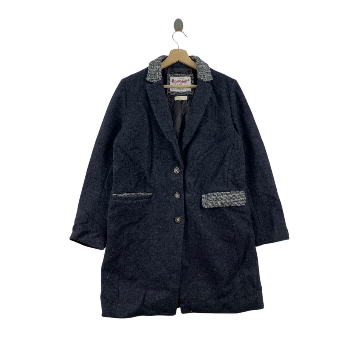 Harris Tweed HARRIS TWEED x Earth Music Ecology Grey Wool Parka Size US M / EU 48-50 / 2 - 1 Thumbnail