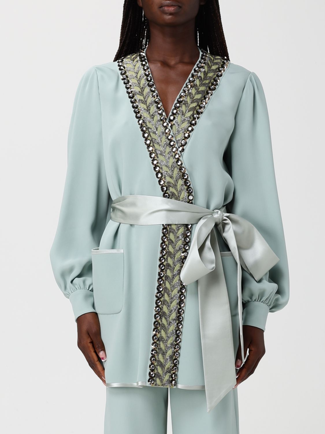 Valentino Valentino Jacket Woman Sage Size S / US 4 / IT 40 - 1 Thumbnail