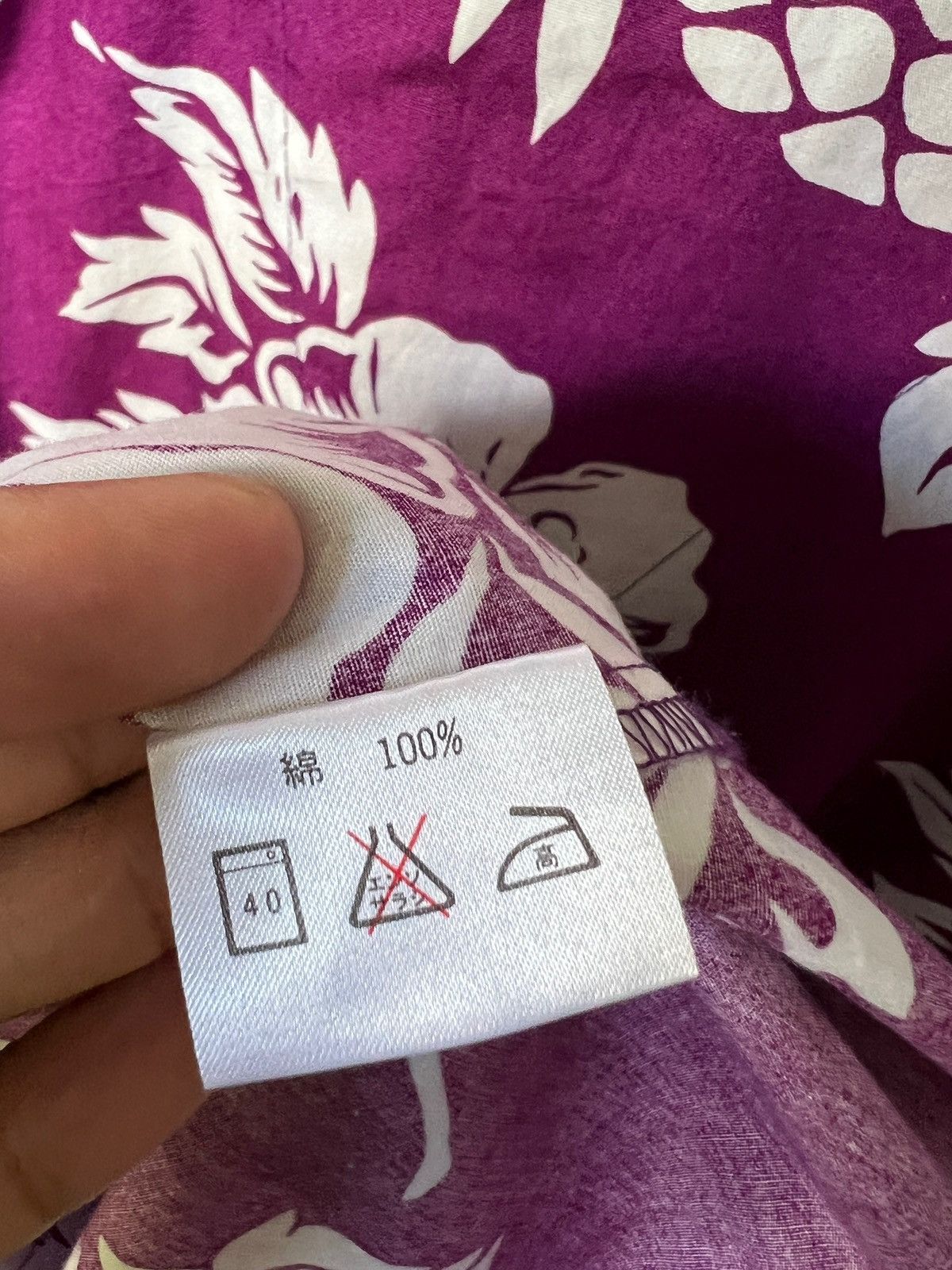 Valentino 1980s Valentino Garavani Hawaiian Shirt Size US L / EU 52-54 / 3 - 12 Thumbnail