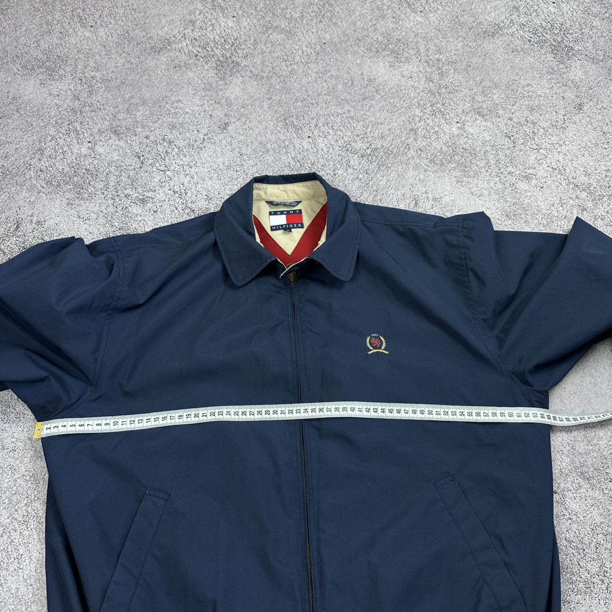 Tommy Hilfiger Vintage Tommy Hilfiger Bomber Jacket Blue Fleece Size M Size US M / EU 48-50 / 2 - 8 Thumbnail