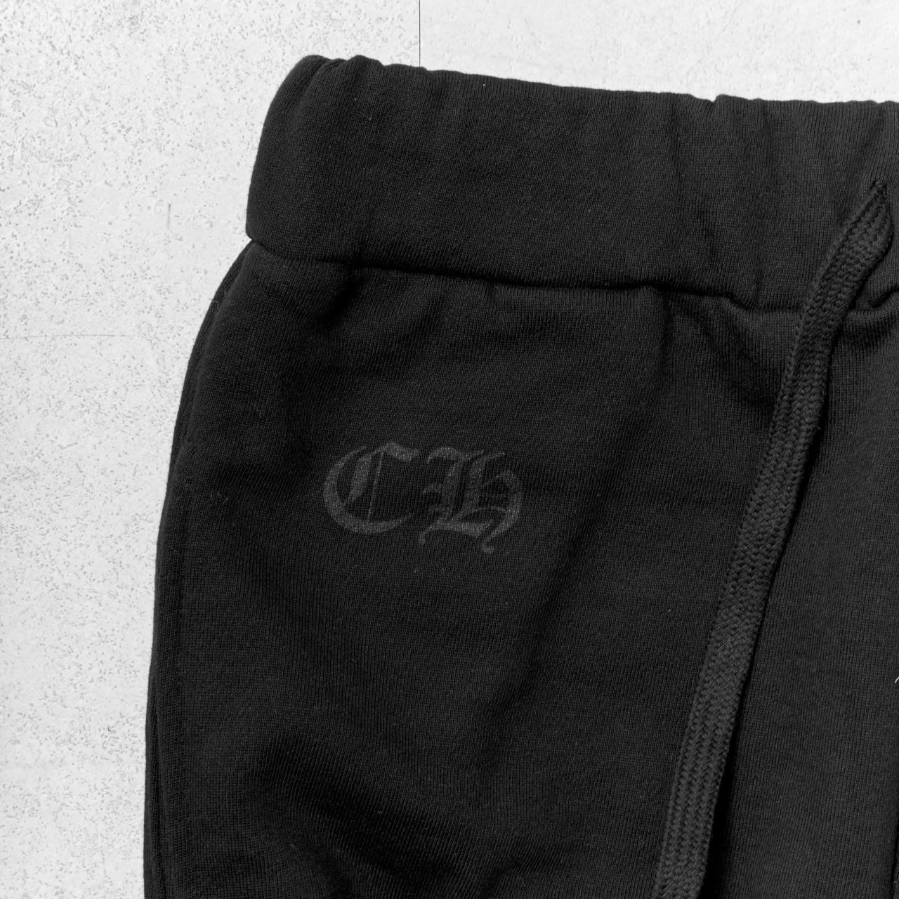Chrome Hearts CHROME HEARTS Horseshoe Blue Print Sweatpants BLACK Size US 29 - 6 Thumbnail