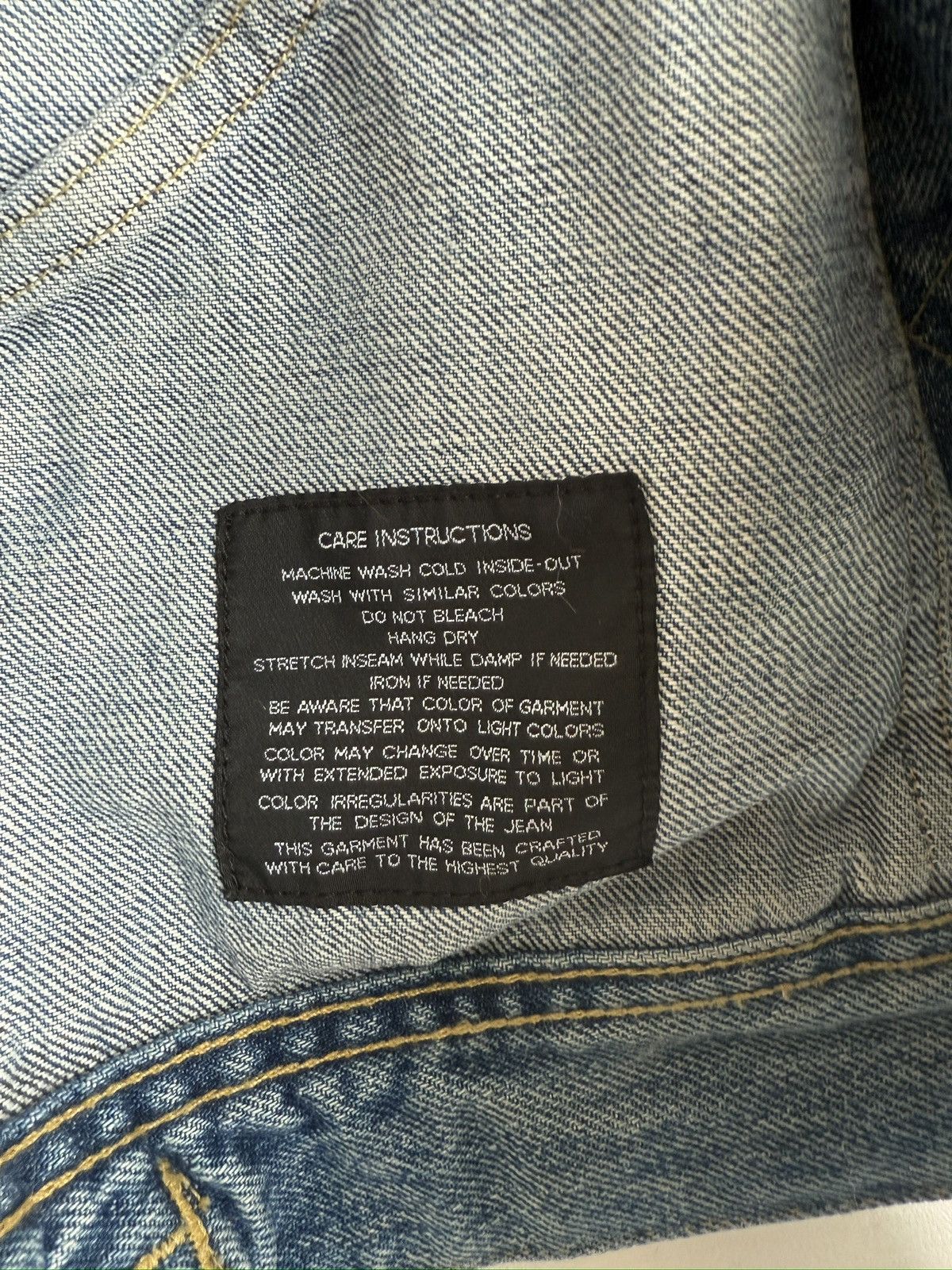 Tom Ford Tom Ford Rare Sample – No Button Selvedge Denim Jacket Size US M / EU 48-50 / 2 - 6 Thumbnail